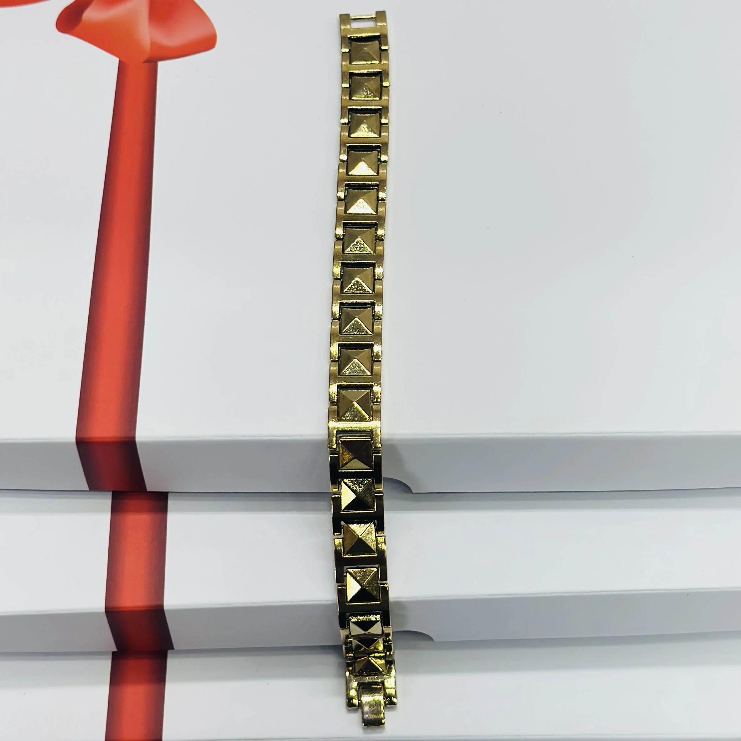 1 GRAM GOLD DIAMOND BRACELET FOR MEN