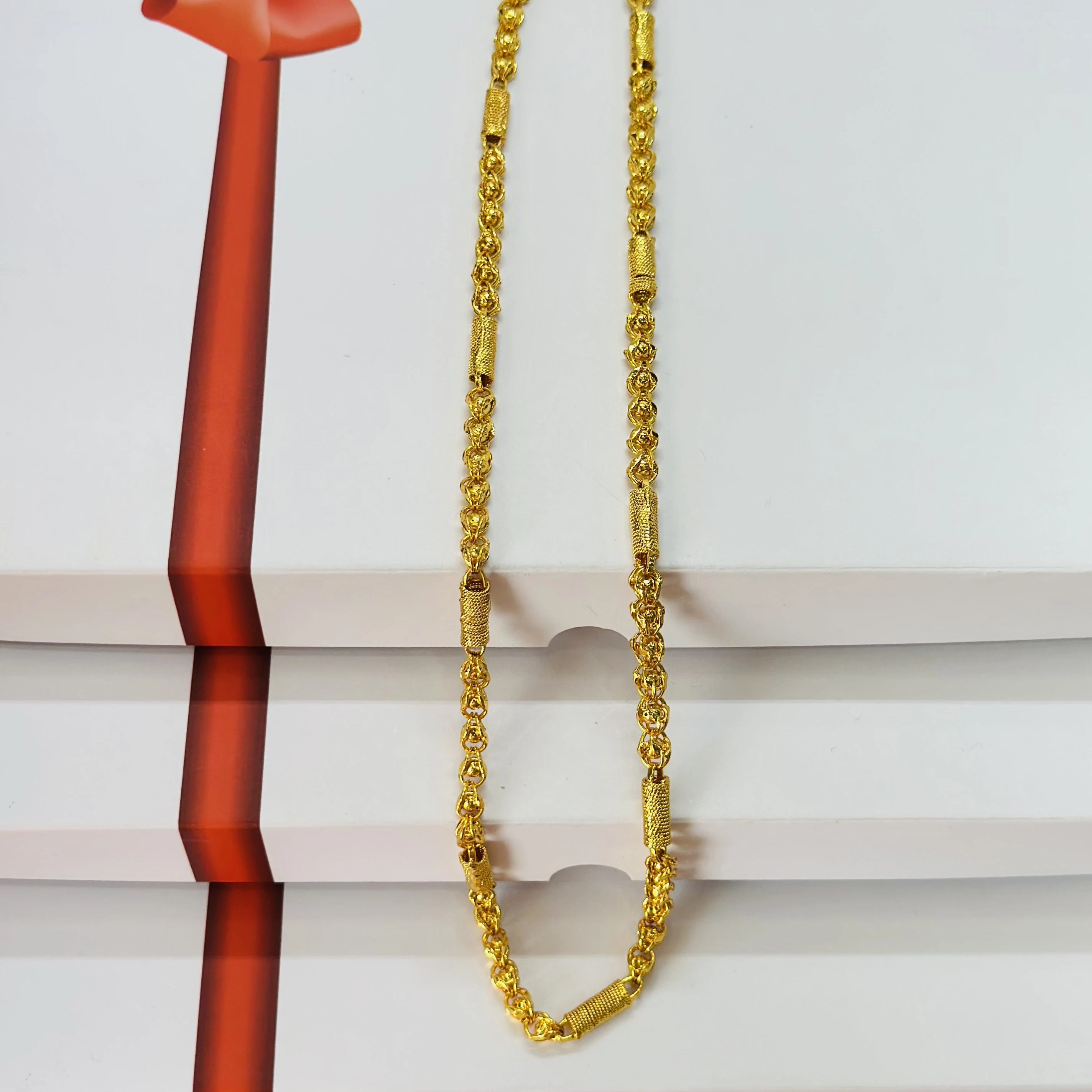 Gold plated design chain