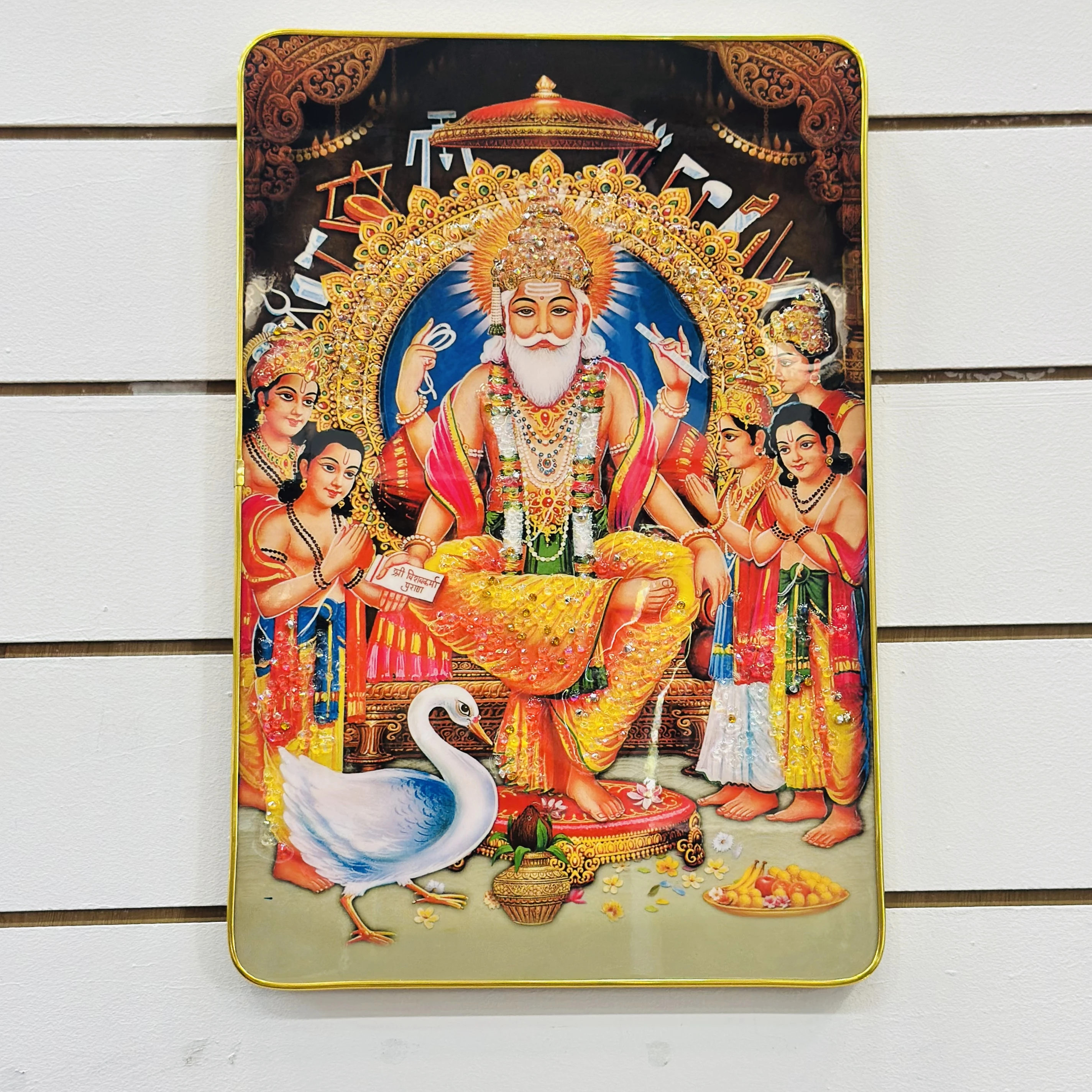 Lord Vishwakarma, the Hindu deity(SKU-u4I3MB)