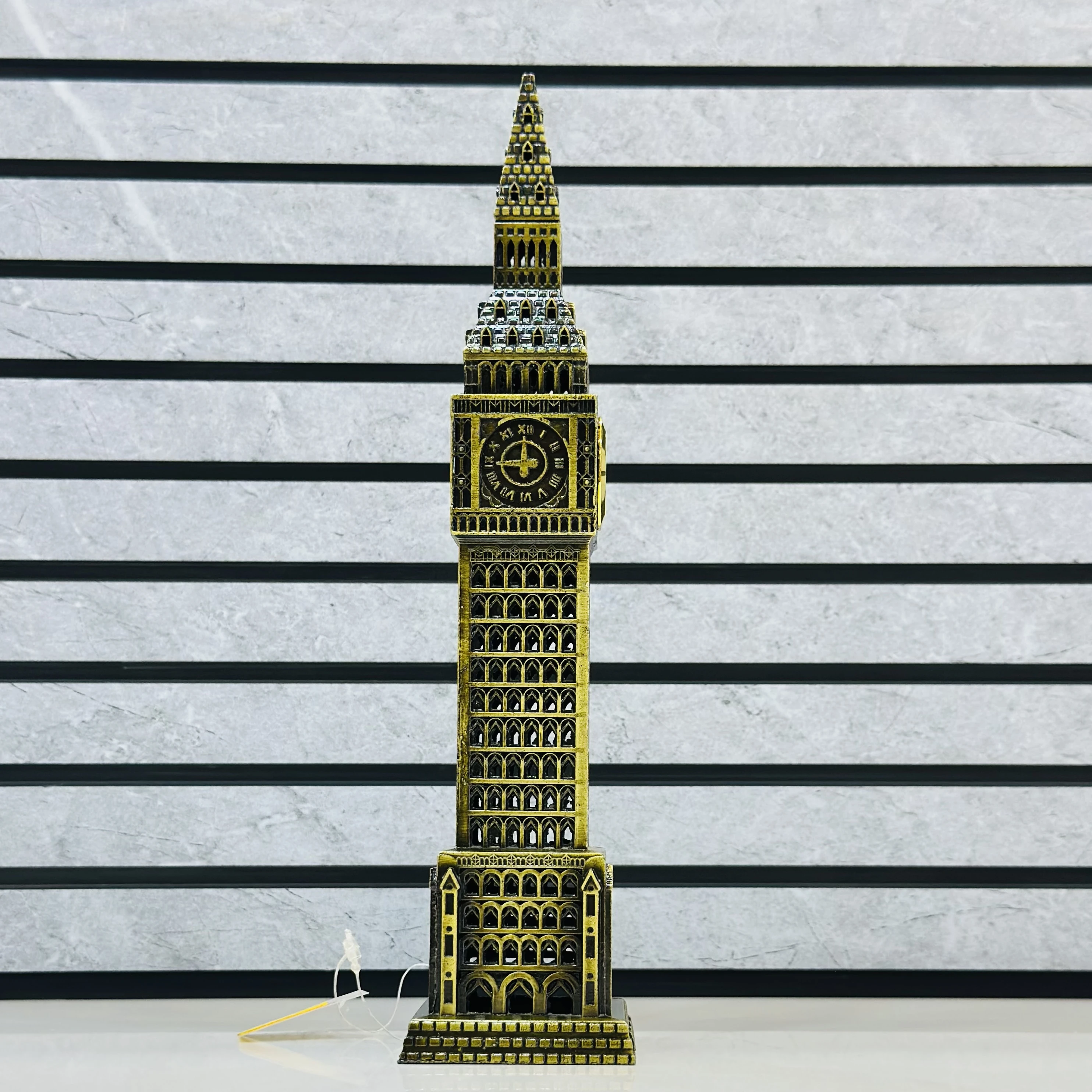 London Big Ben Tower and London Eye souvenir showpiece.