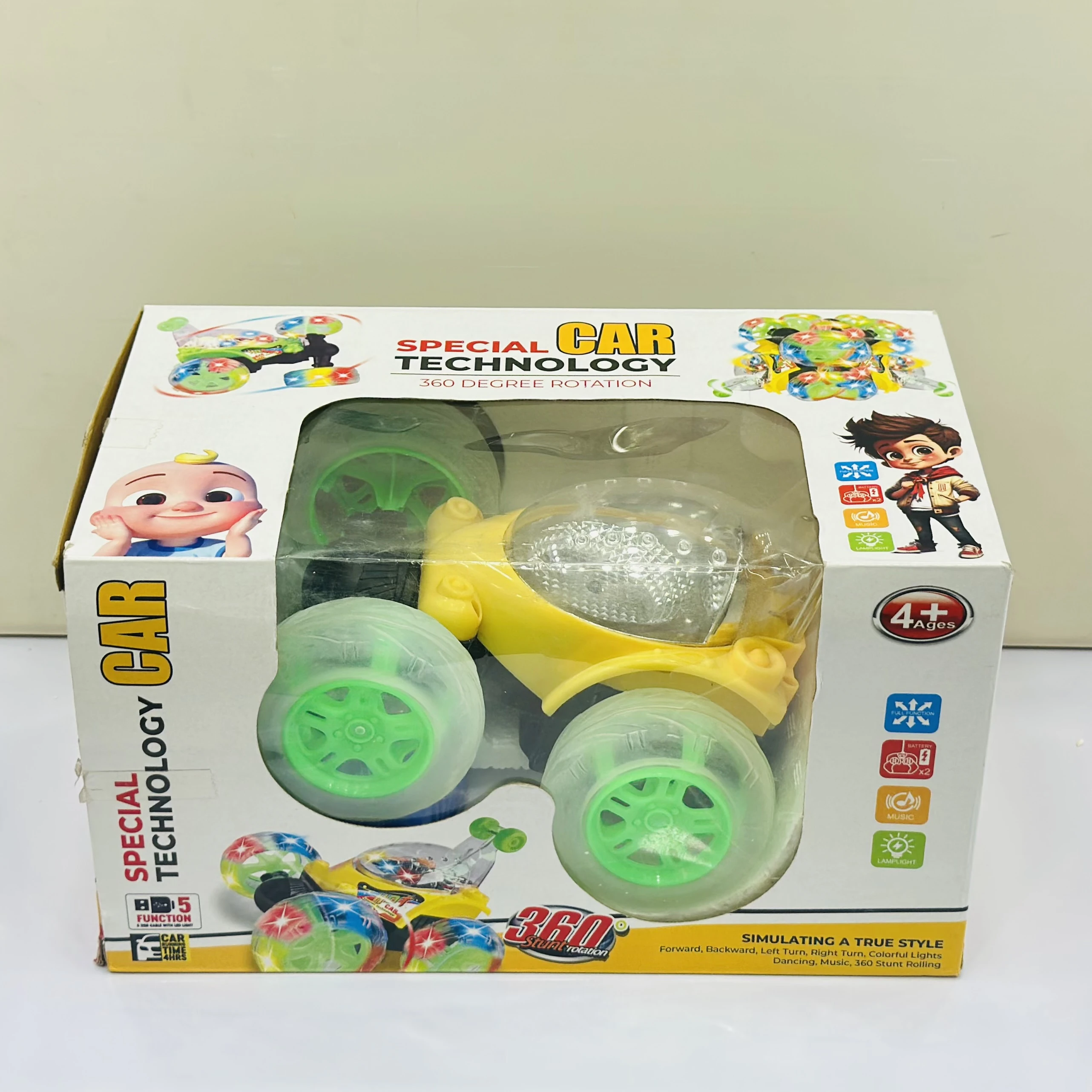 generic remote control 360-degree stunt car.