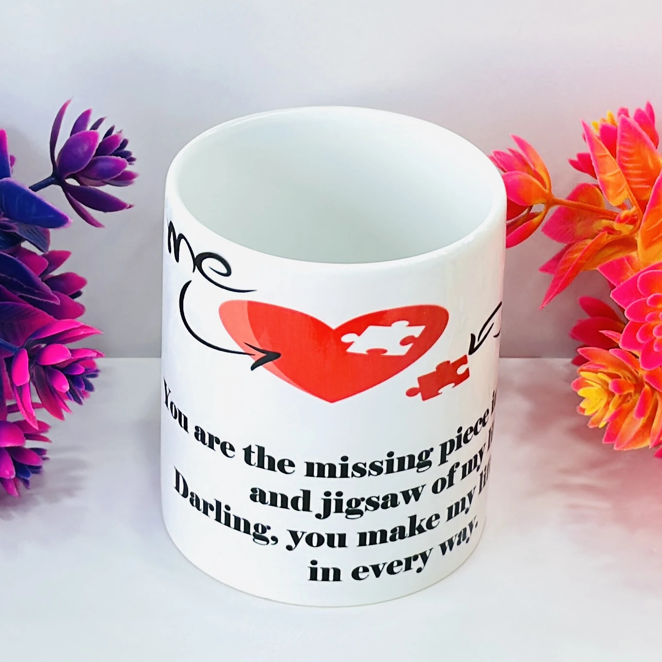 White ceramic coffee mug….. ZSUGYZ
