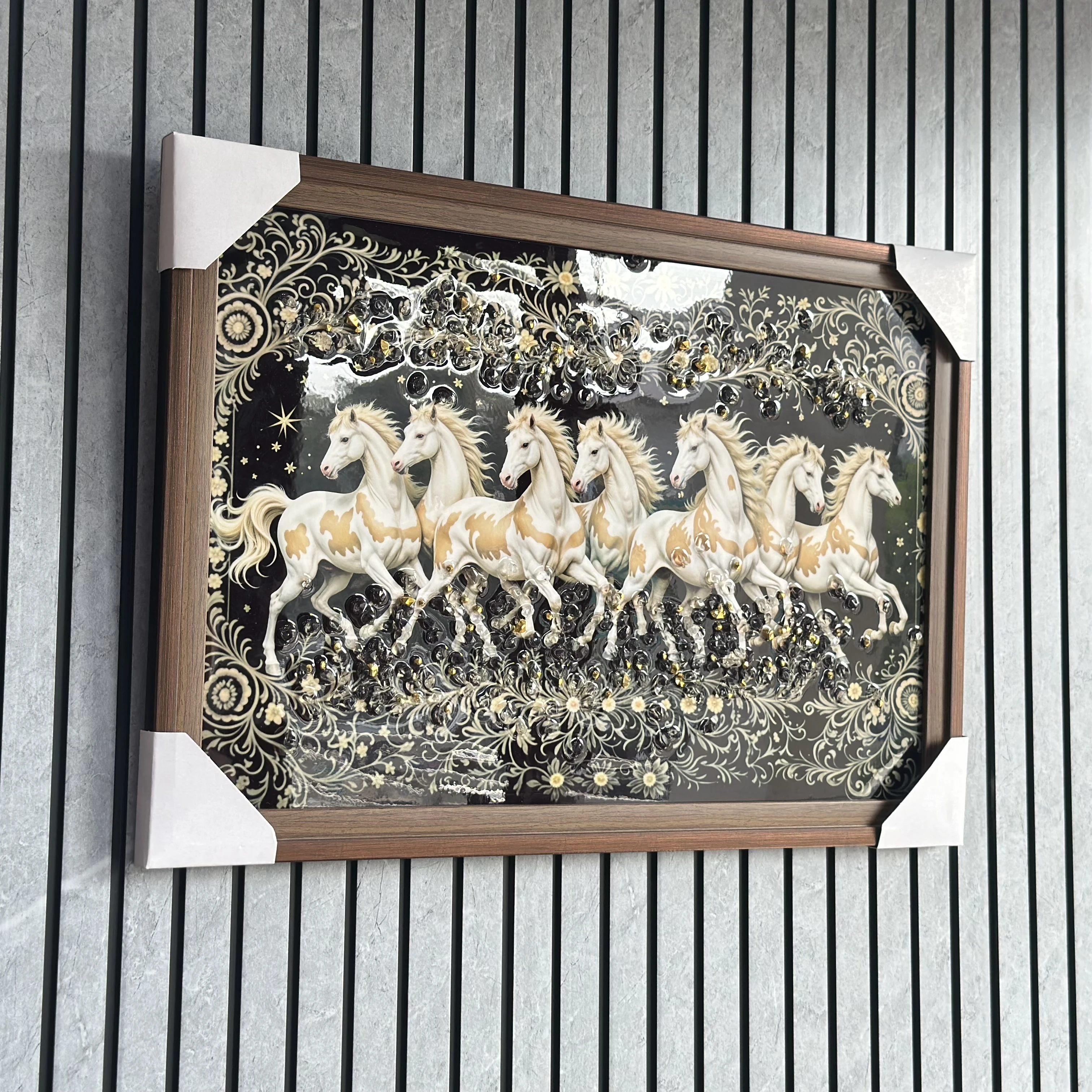 Vastu painting of seven running ? (SKU-H0PNN3)