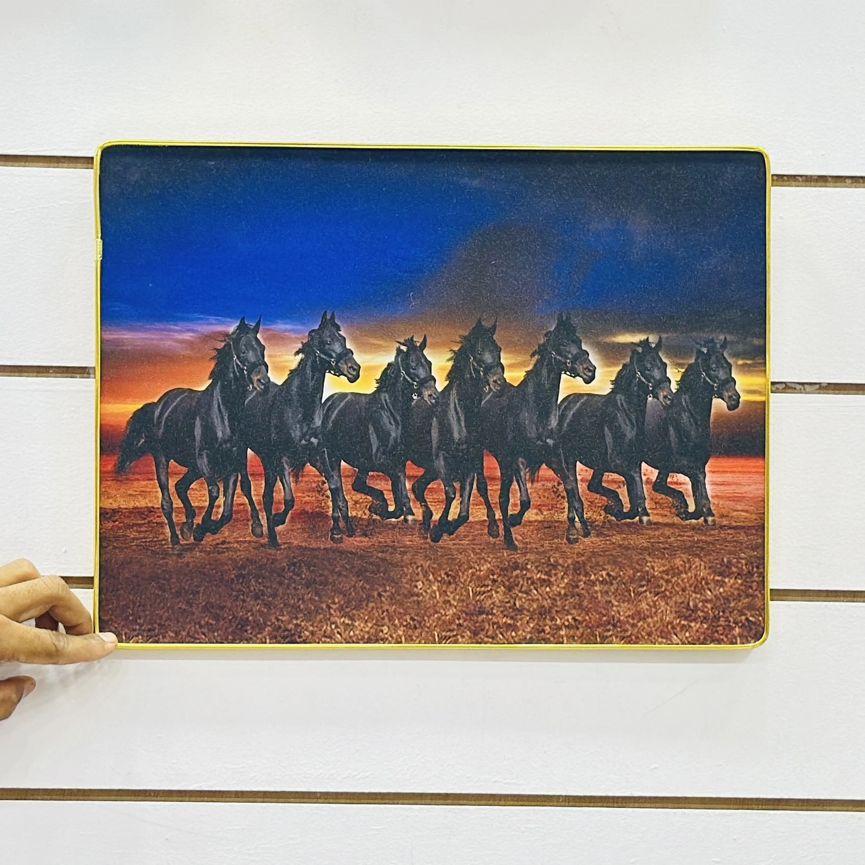 Running Horses Vastu Frame ….UO45UH