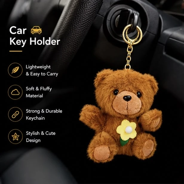 Cute Taddy keychain