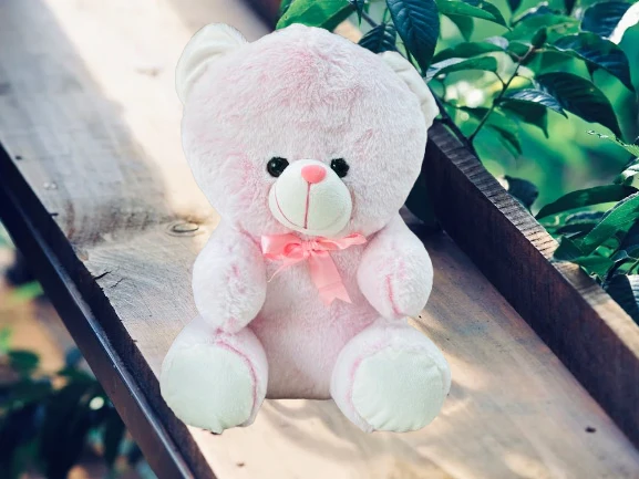 Webby Plush Cute Sitting Teddy Bear Soft Toy