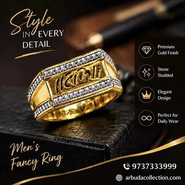 ✨ Gents Ring Collection – Stylish Designs for a Bold & Royal Look ✨