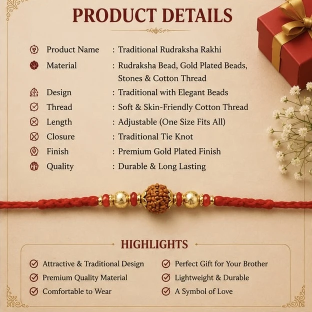 Premium Design Rakhi
