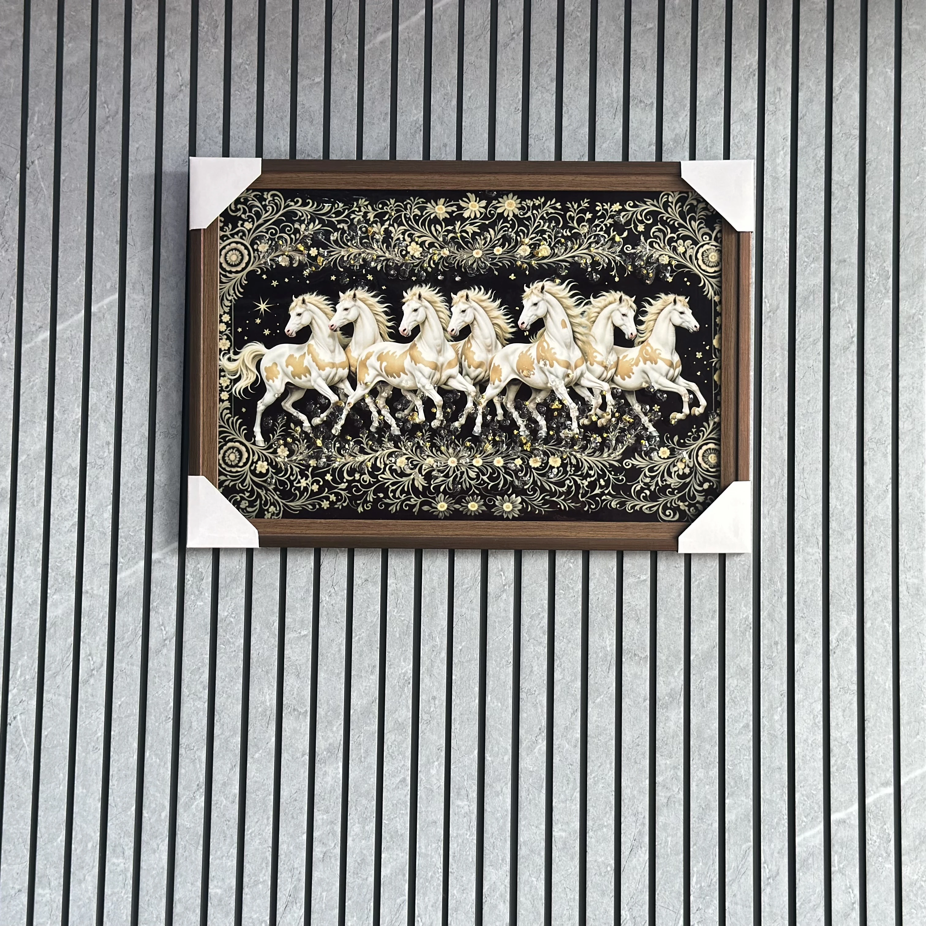 Vastu painting of seven running ? (SKU-H0PNN3)