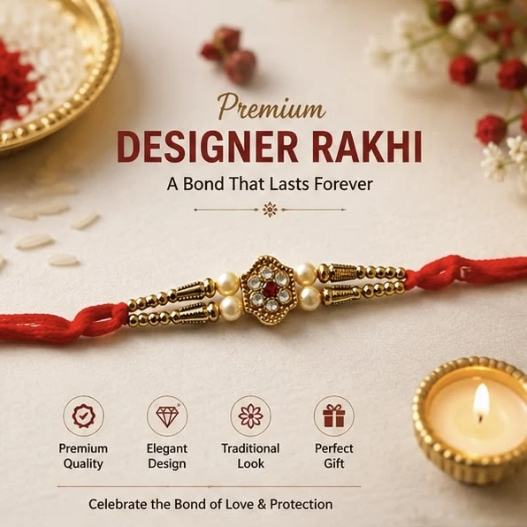 Royal Design Rakhi