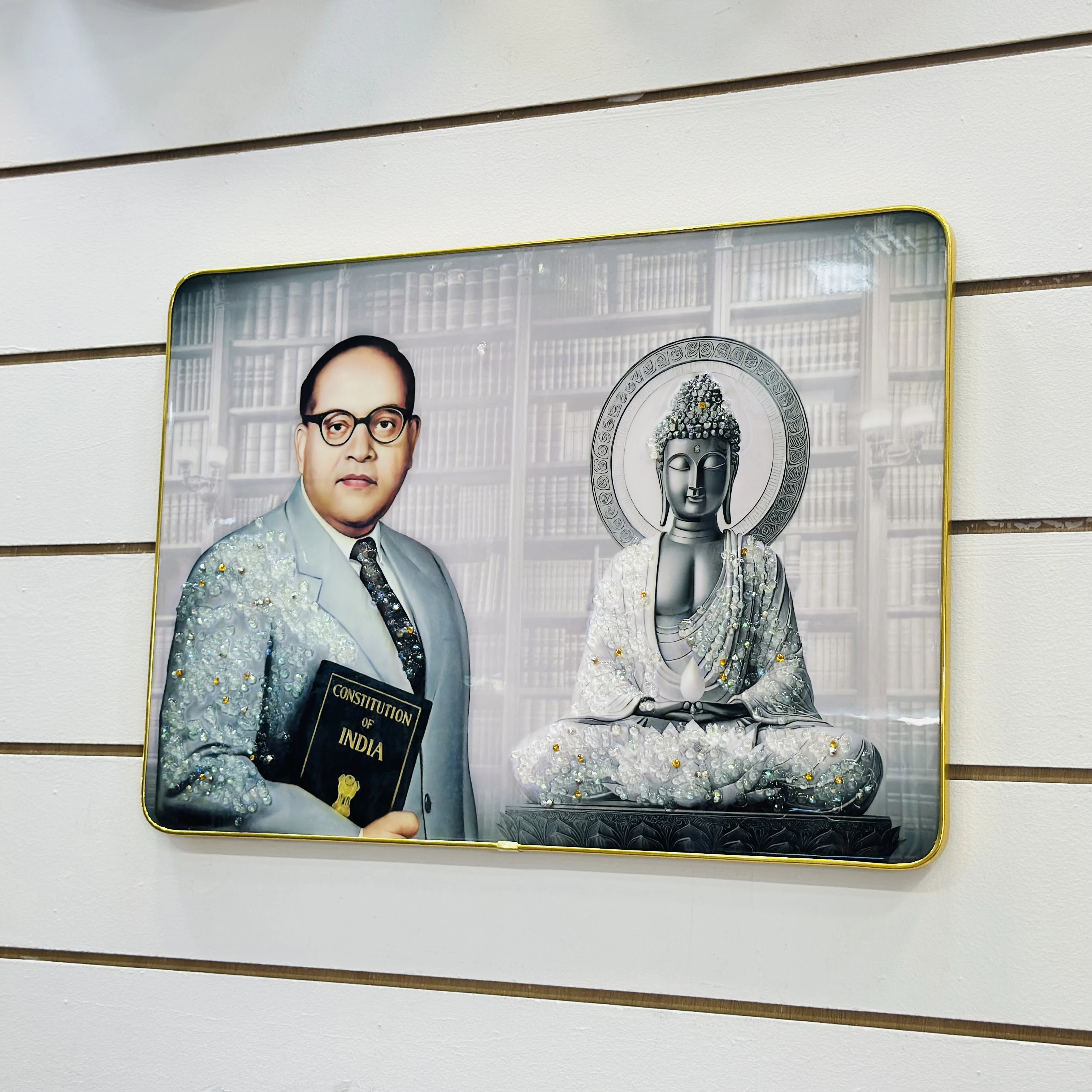Dr. B. R. Ambedkar ad Buddha Photo Frames(SKU-WIPOQP)