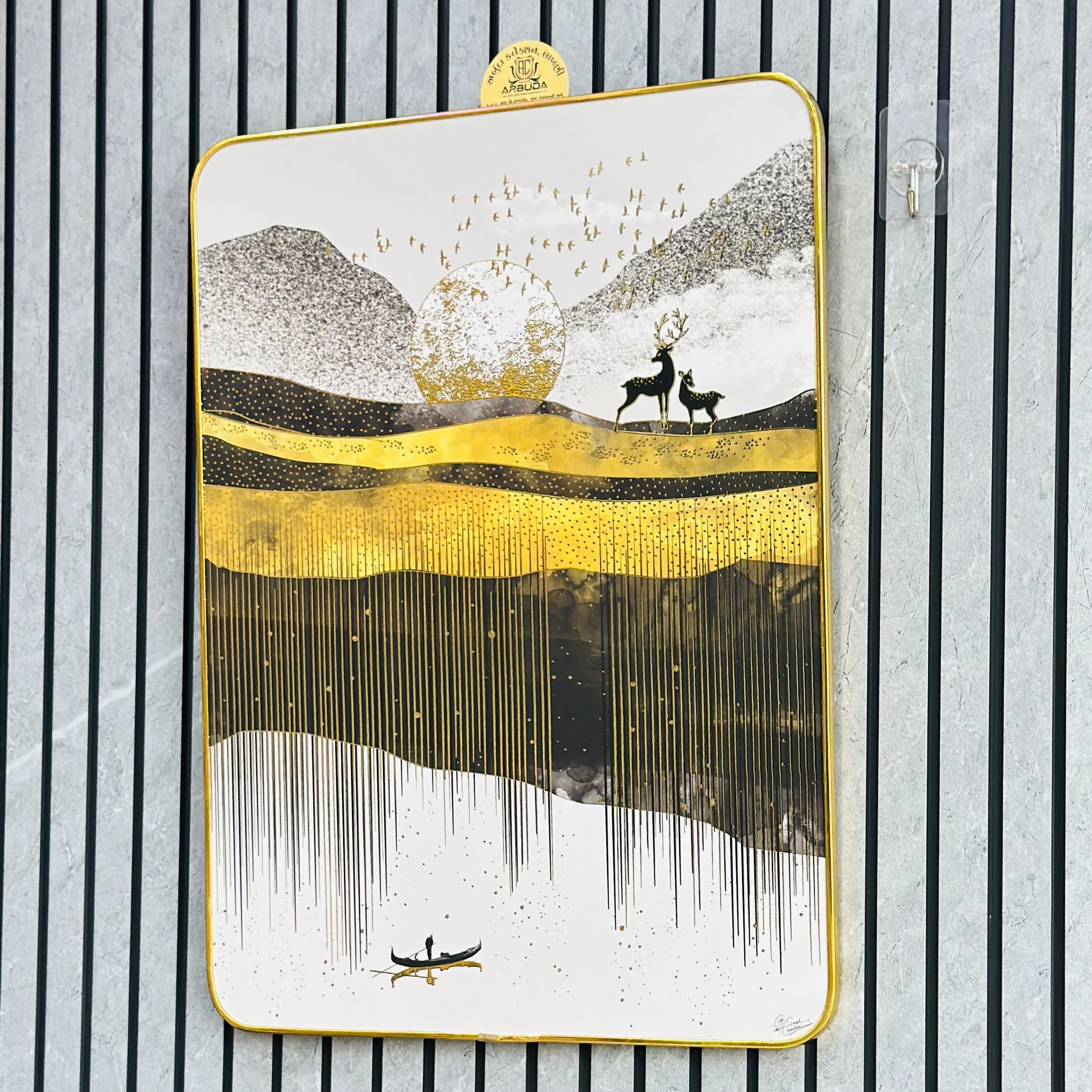 Decorative wall painting(SKU-3SJN54)