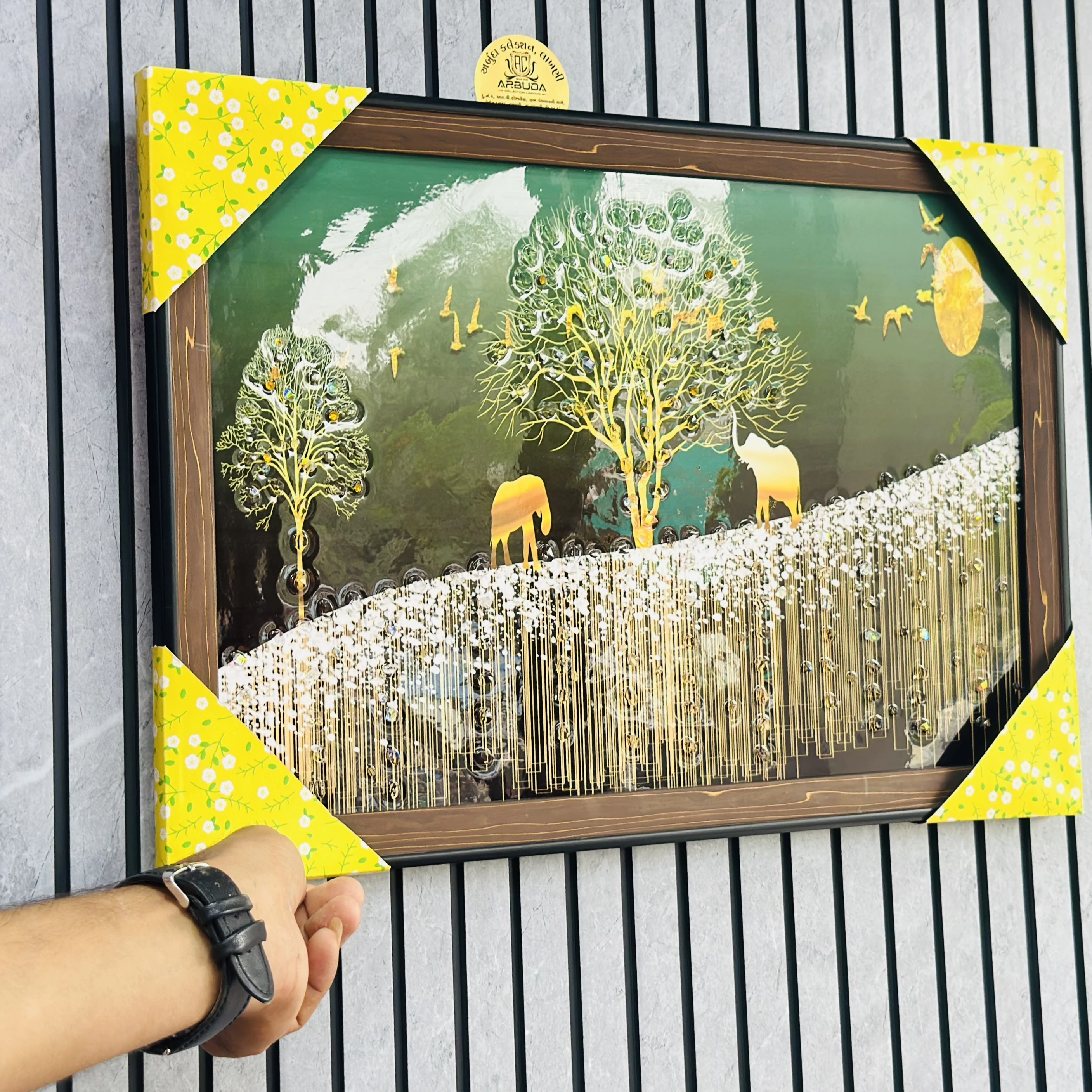 Decorative wall painting(SKU-HV5LGW)