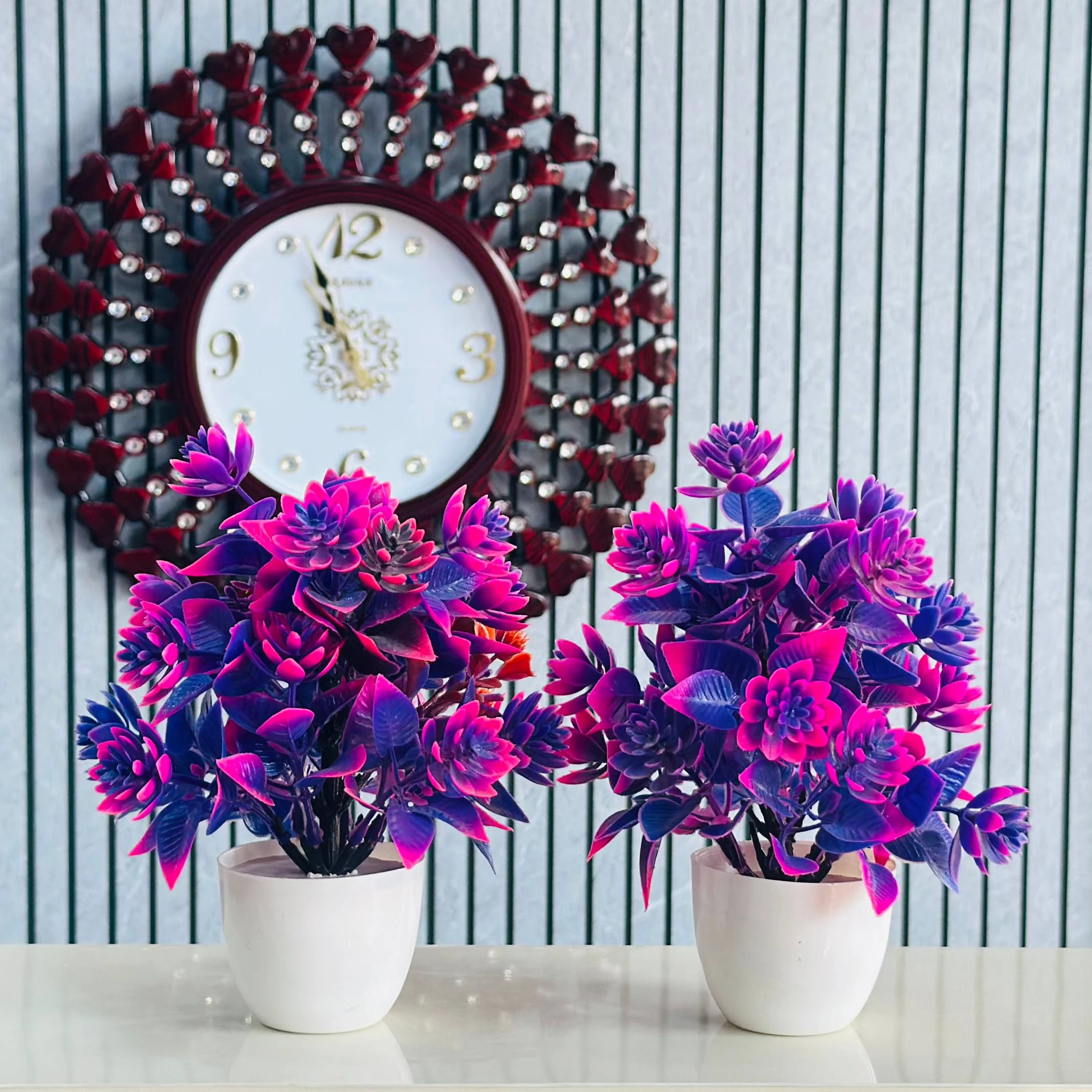Flower Plants with Pot Showcase Decoration Plants Flowers