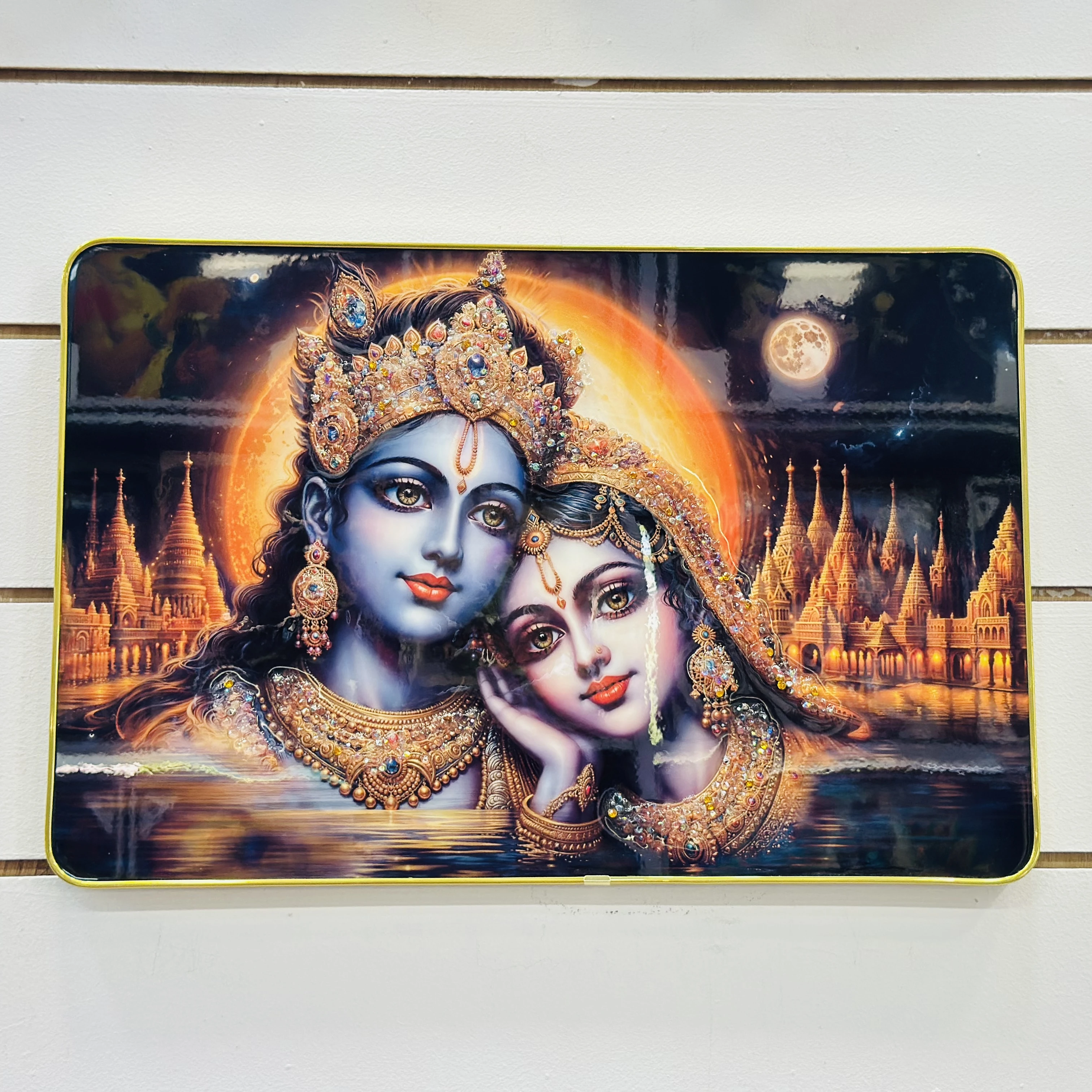 Radha Krishna frame (SKU-Y1396W)