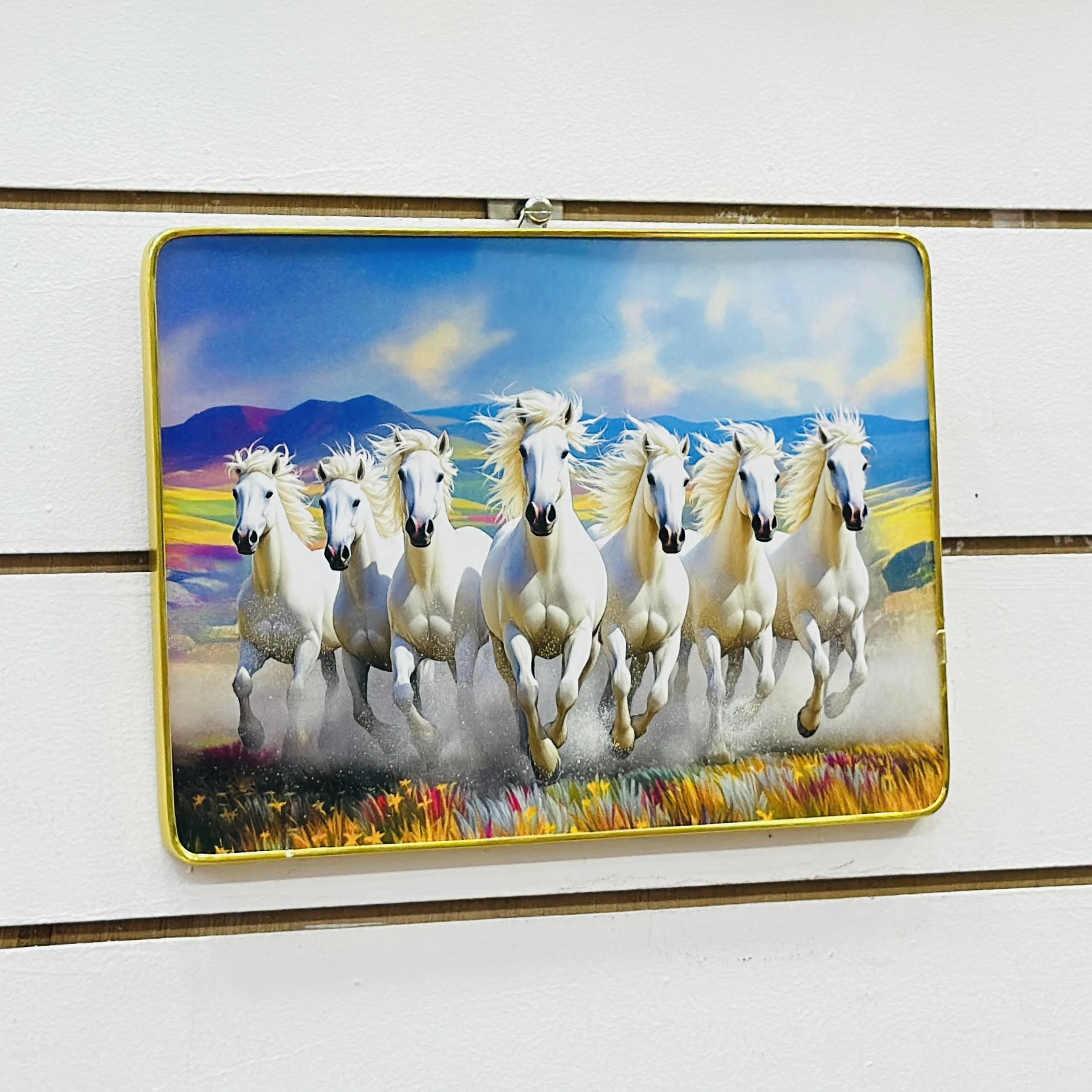 Seven Horses Vastu Painting…… R8HZRX