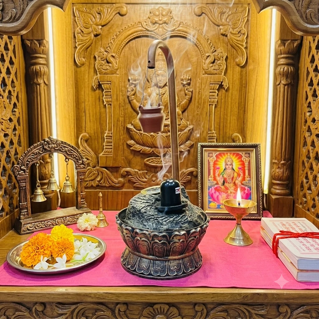 Shivling  water fountain