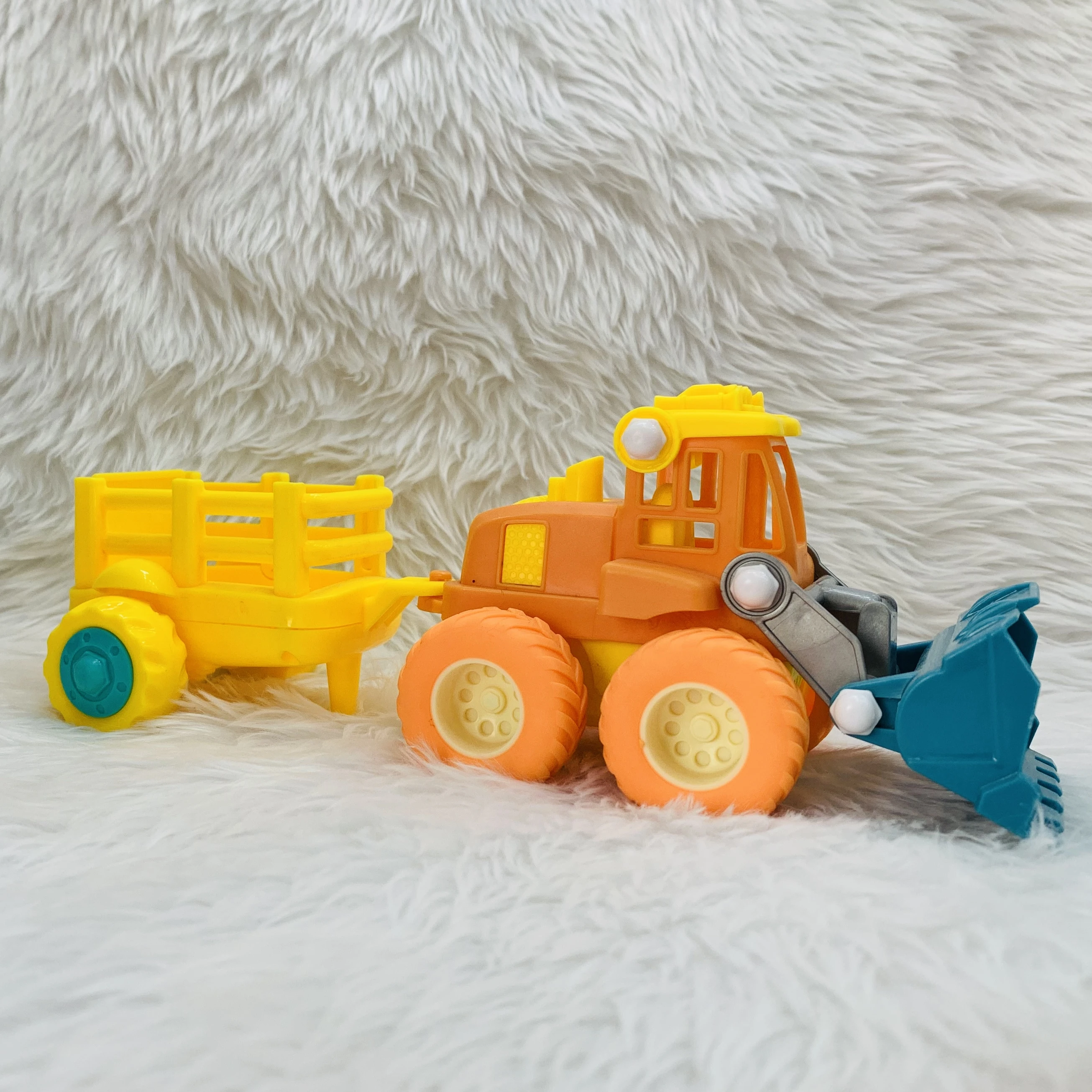 JCB Power King Construction Vehicles Set
