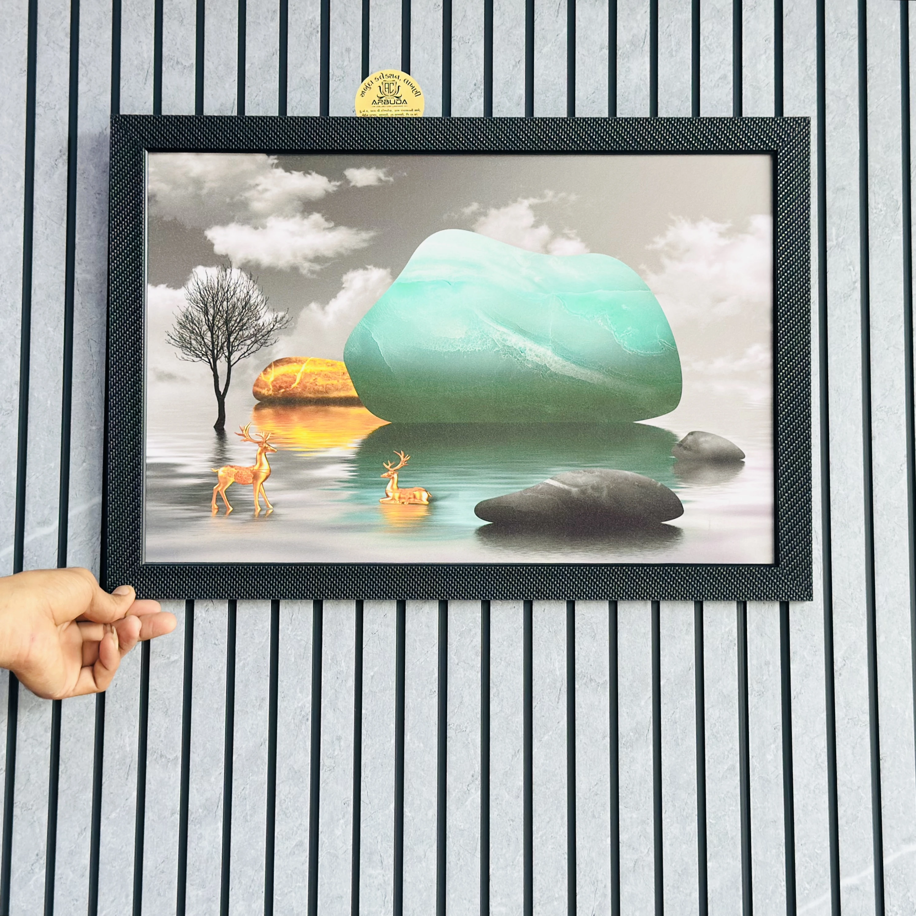 Wall art painting (SKU -QA924E)