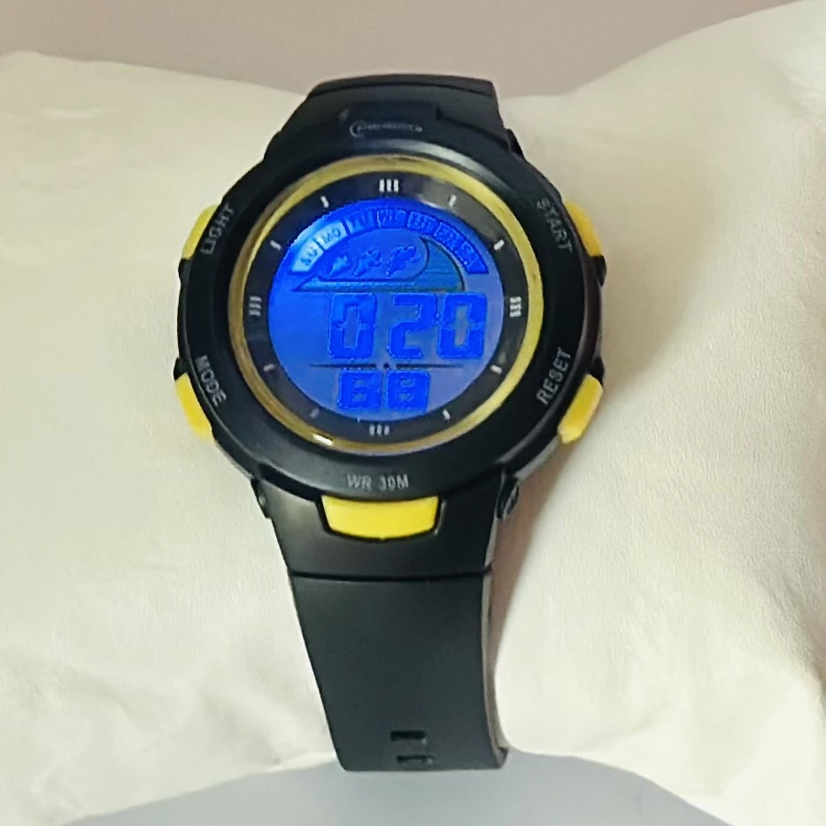 Multi function digital sport watch.