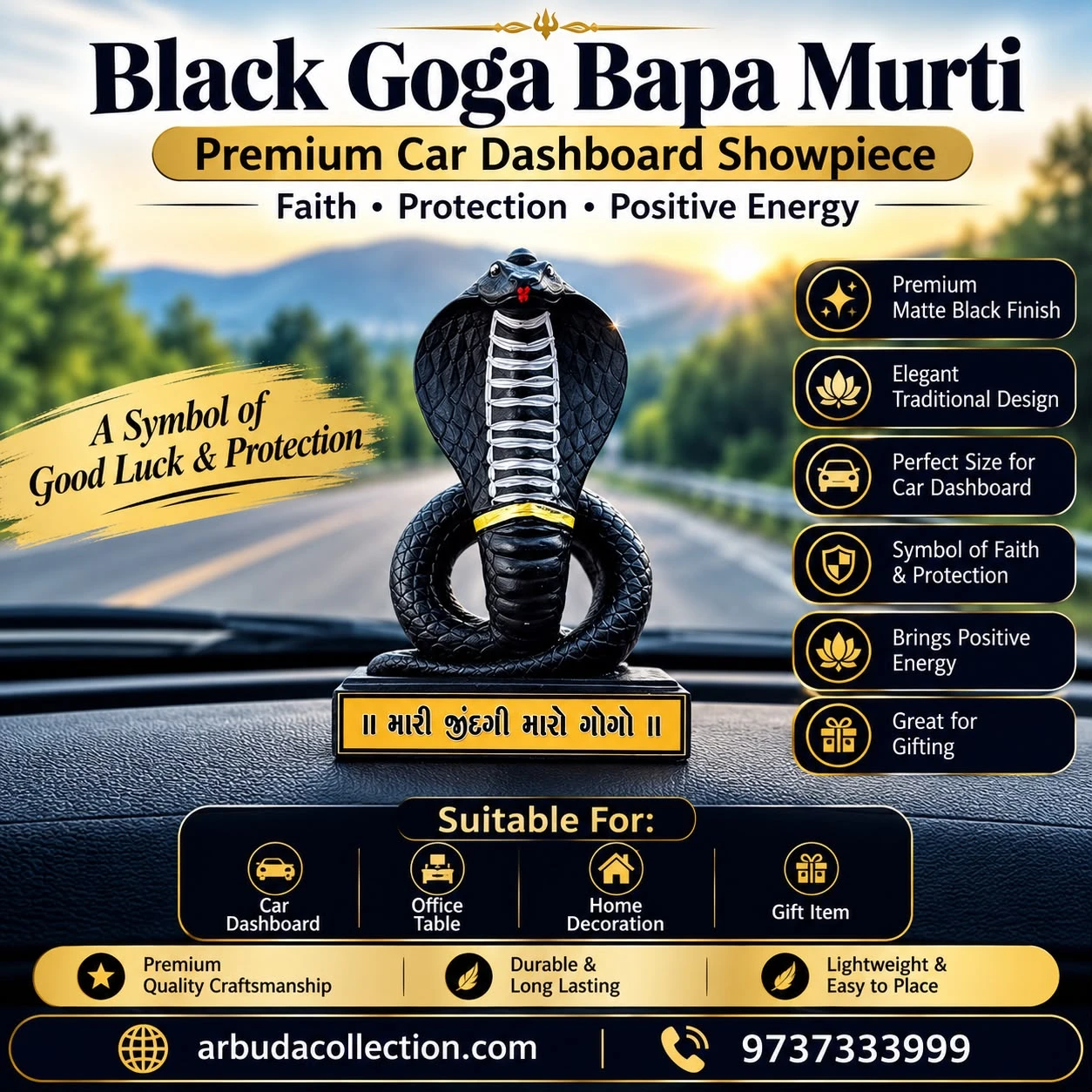 Black Goga bapa murti