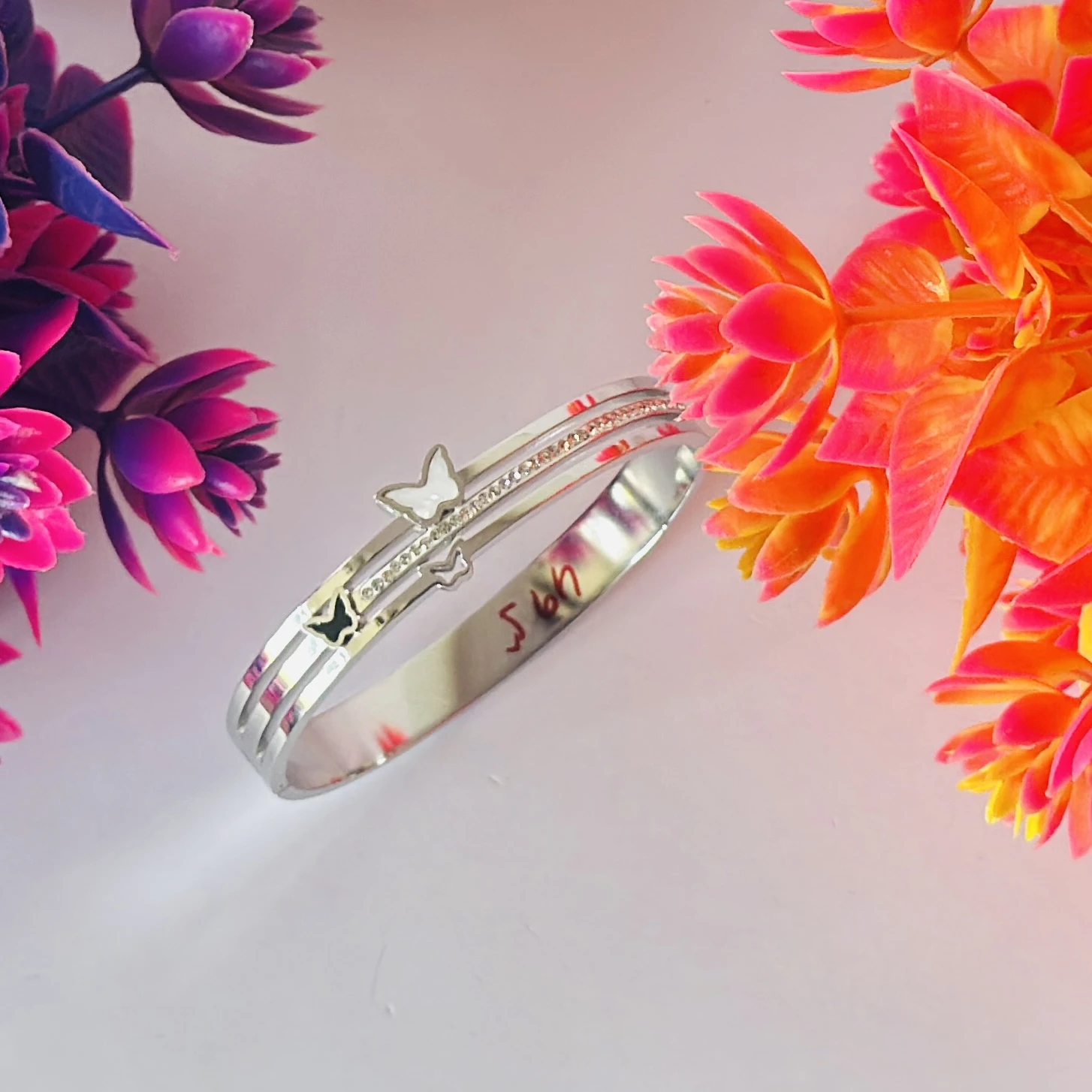 Silver Butterfly Bracelet for Women