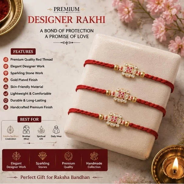 premium designer rakhis