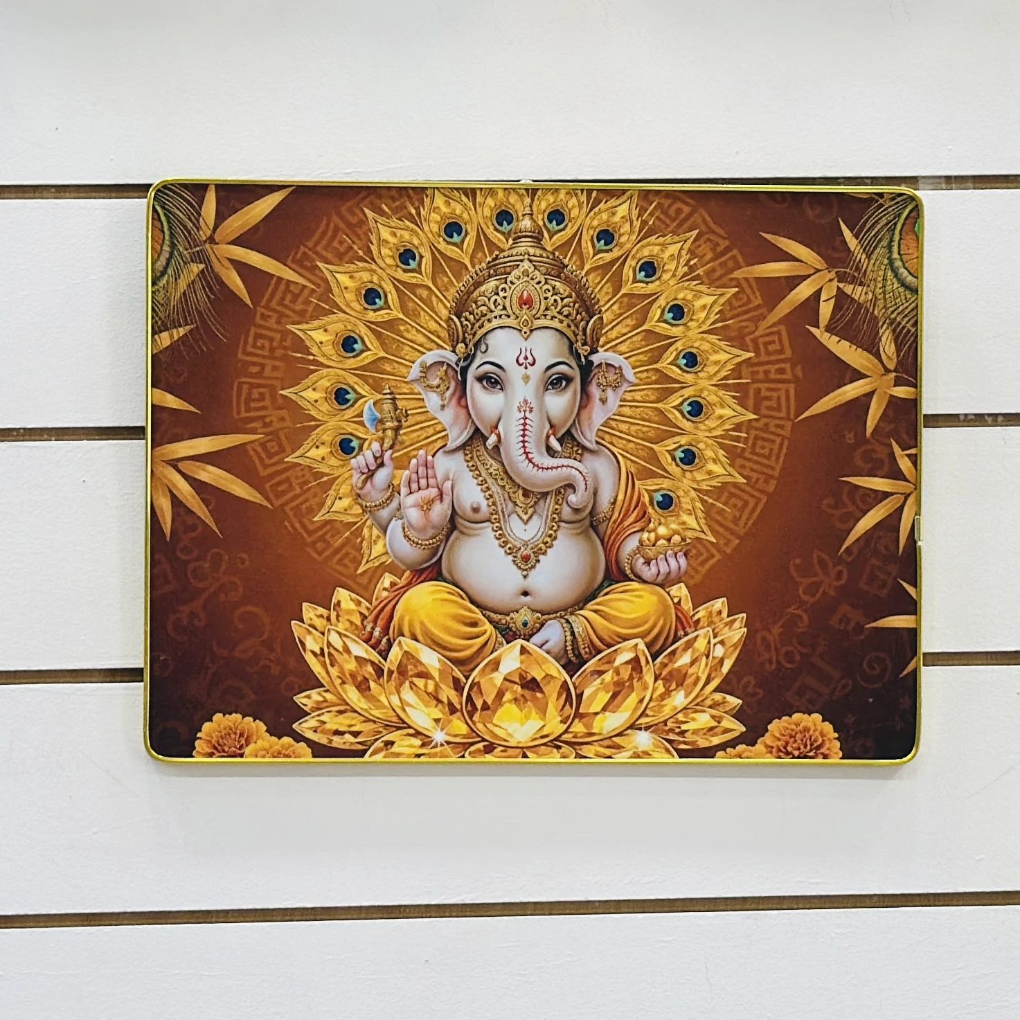 Lord Ganesha religious photo frame or painting …….. TSU2B4
