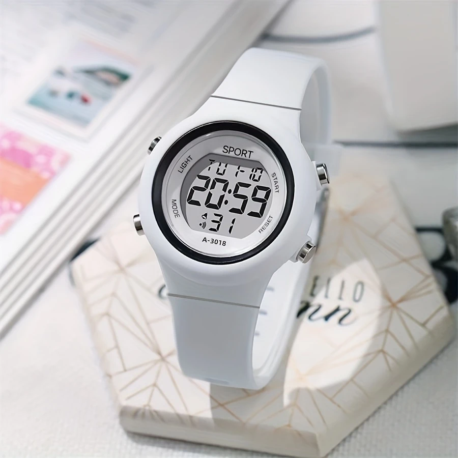 multifunctional casual digital sport watch