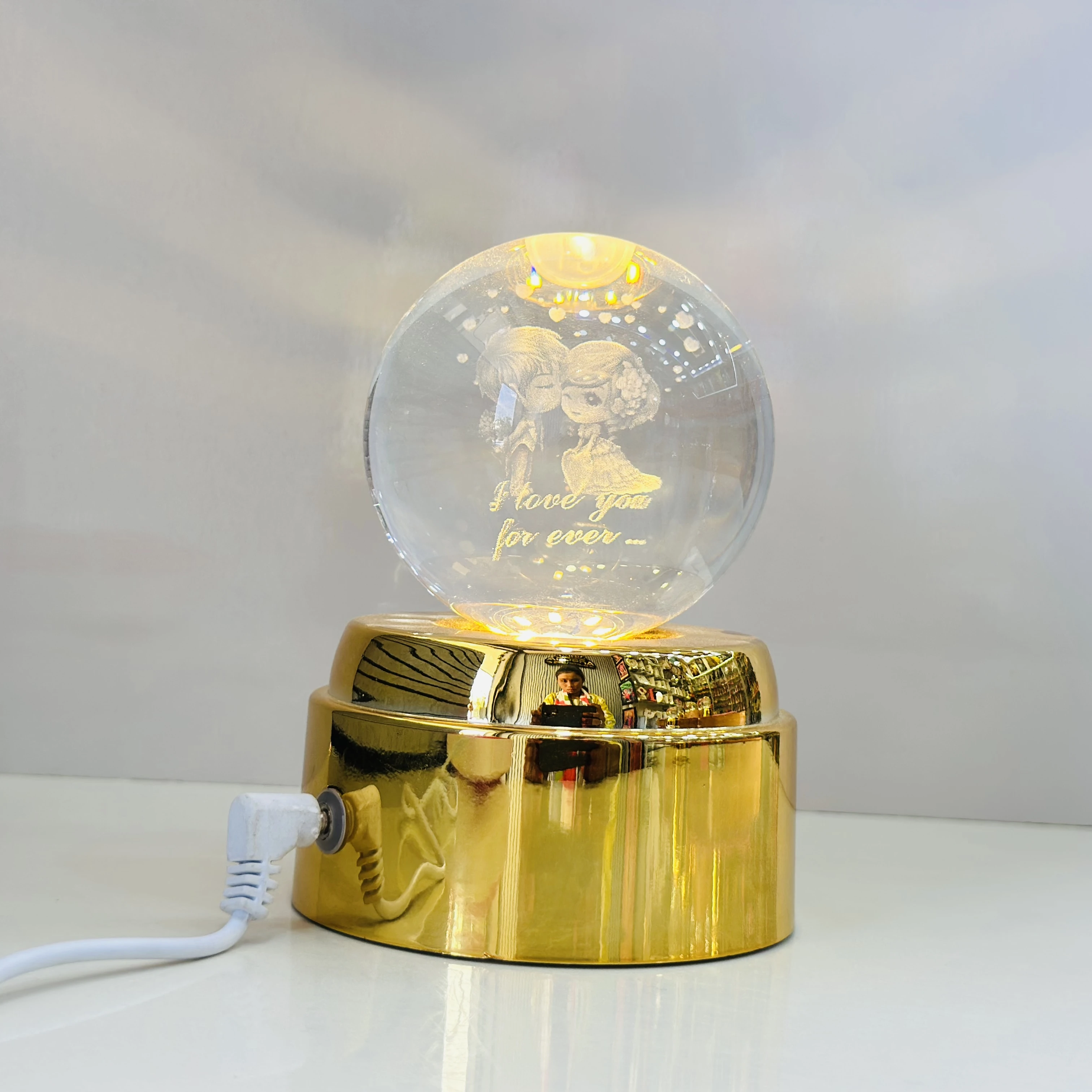 LED Galaxy Crystal Ball(SKU-055VKI)