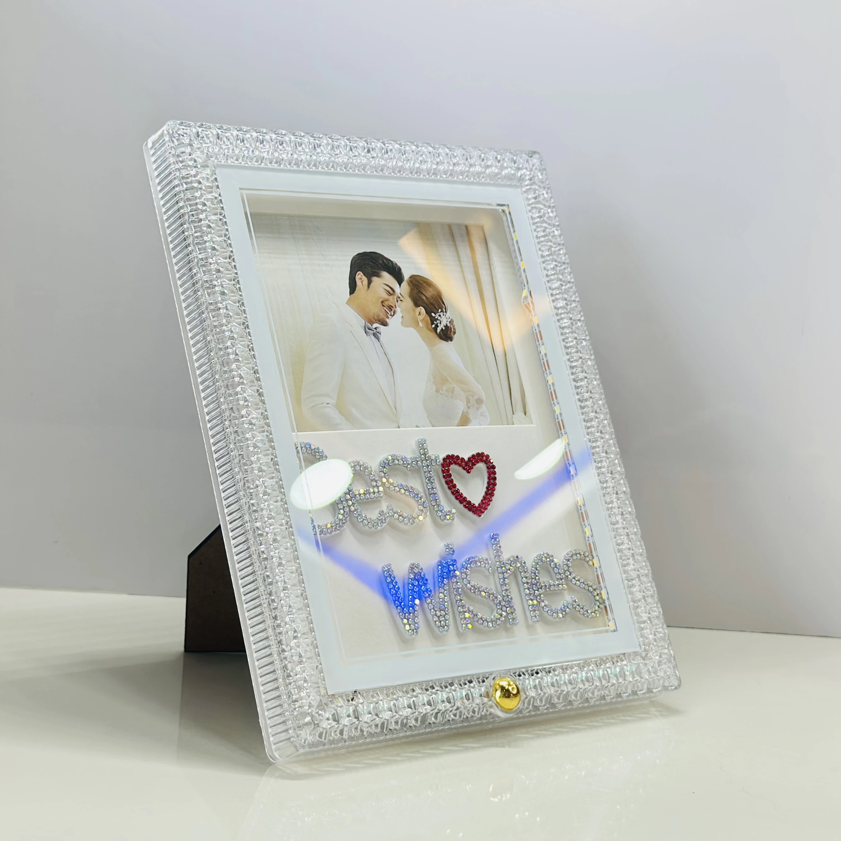 Best Wishes LED Digital Picture Frame(SKU-XHBP5O)