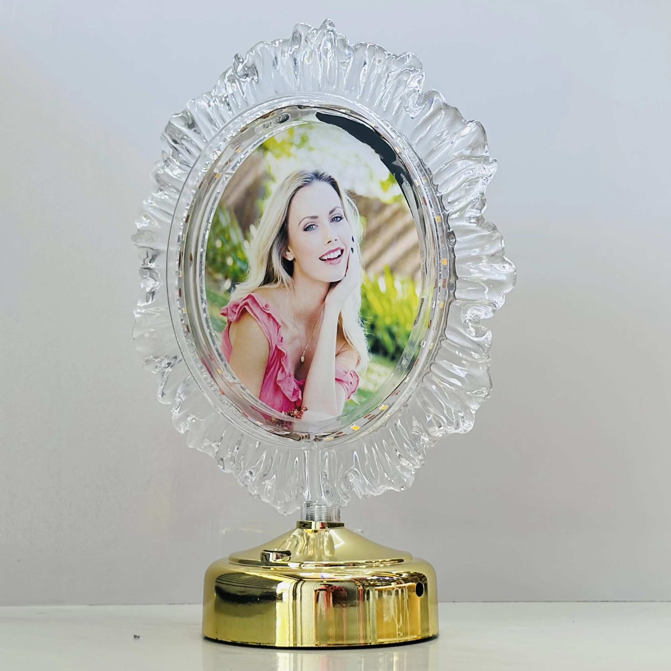 LED Table Lamp with Photo Frame(SKU-51B5QS)
