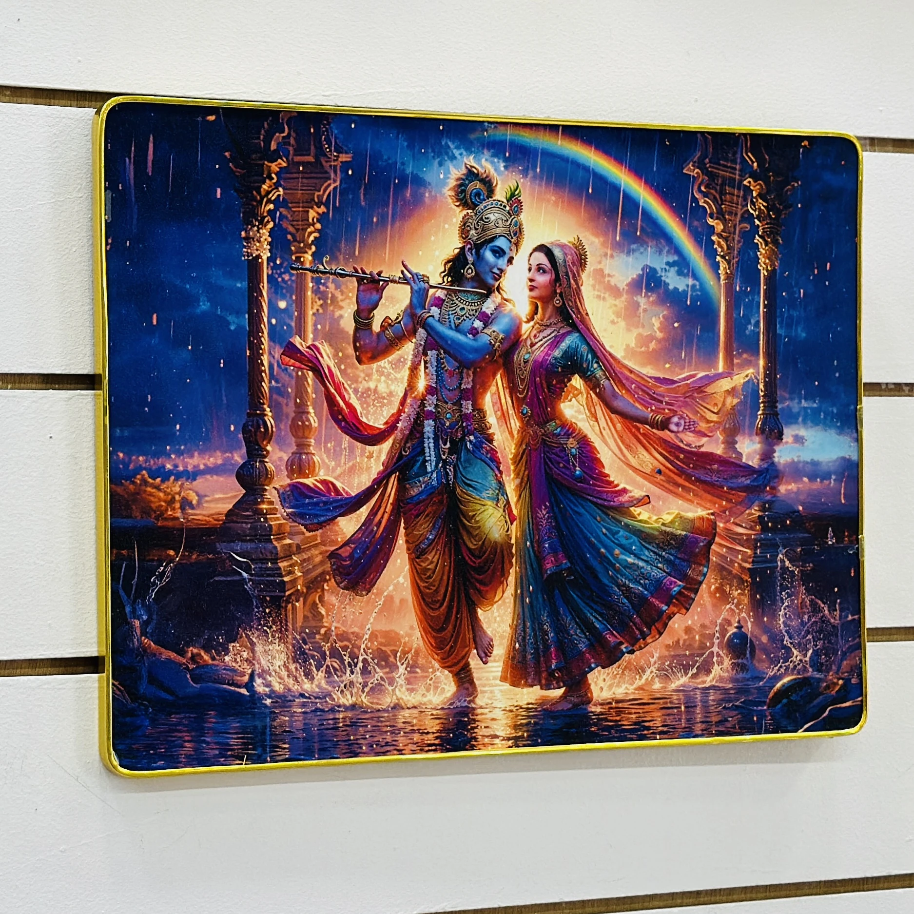 Hindu deities Radha and Krishna…. 86G6M3
