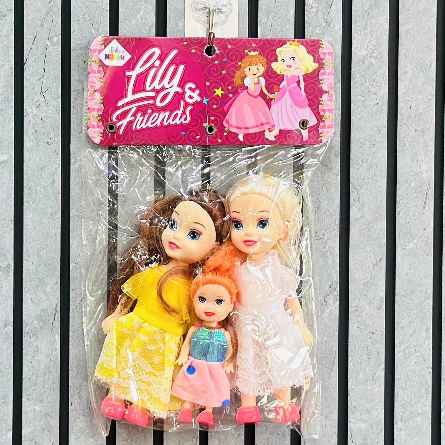 Manku "My Little Horse" doll and pony toy set.
