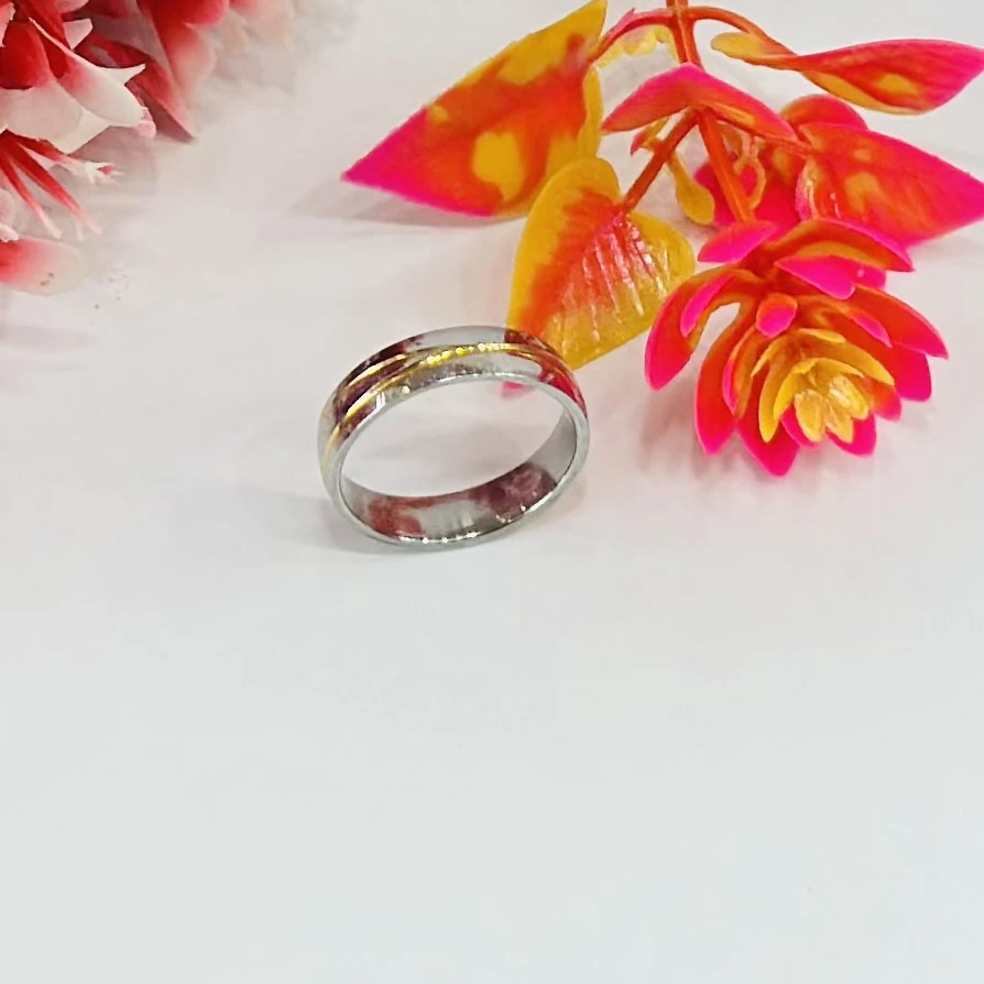 stainless steel band ring