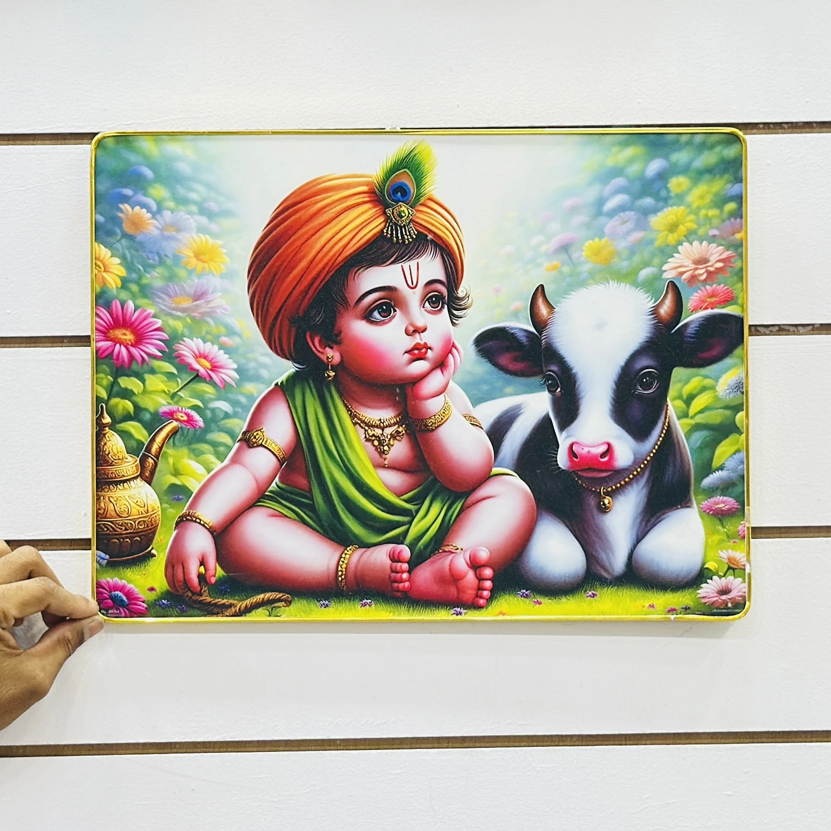 Baby Krishna Frame …. M8H7ZV