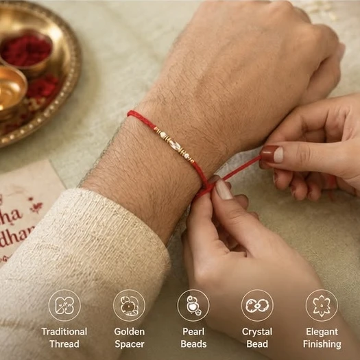 traditional handmade rakhi