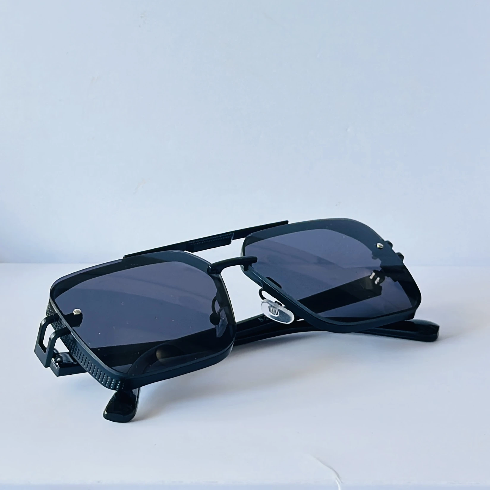 Black & Gunmetal Men's Sunglasses