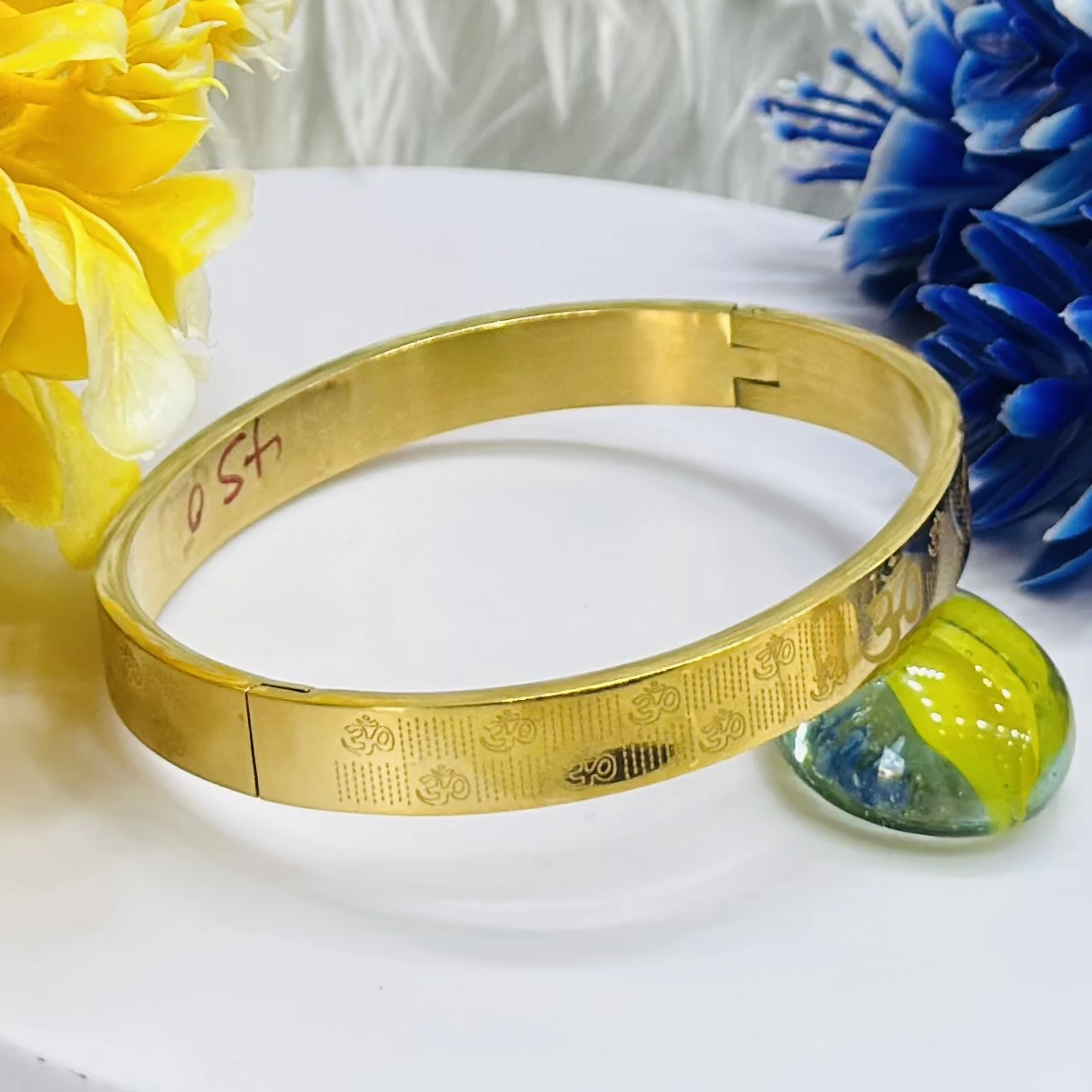 Gold plated Breslet (Kada)