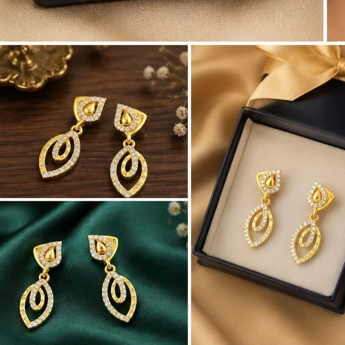 Joyalukkas 22K gold earrings