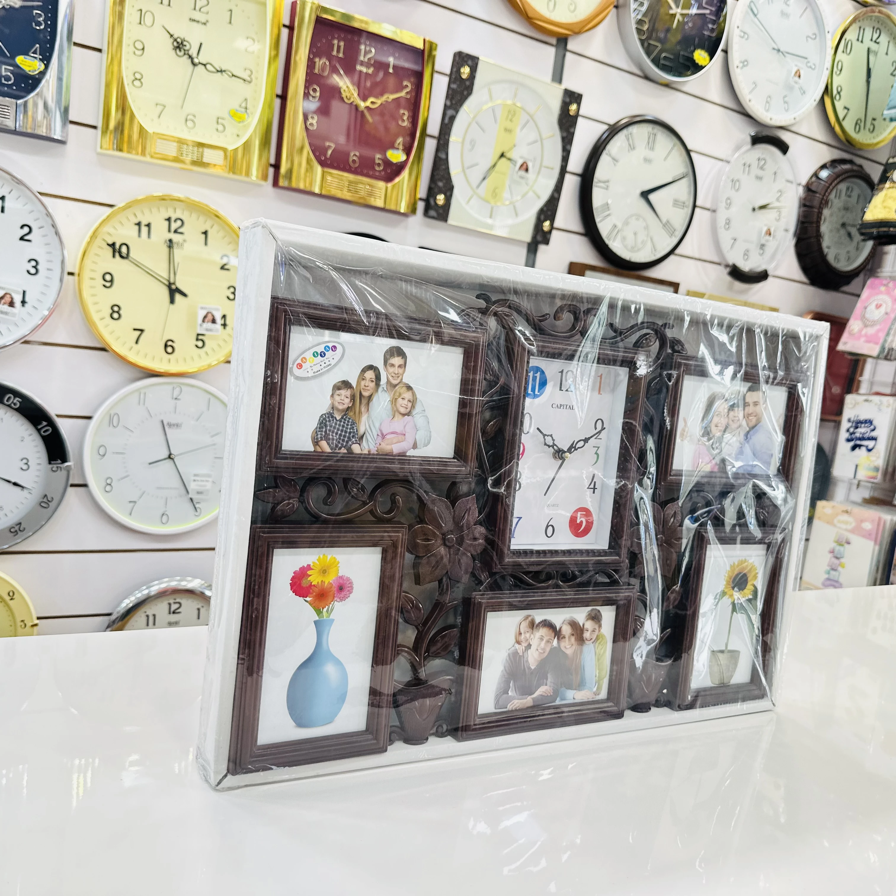 Capital Quartz wall clock(SKU-WMAG5H)