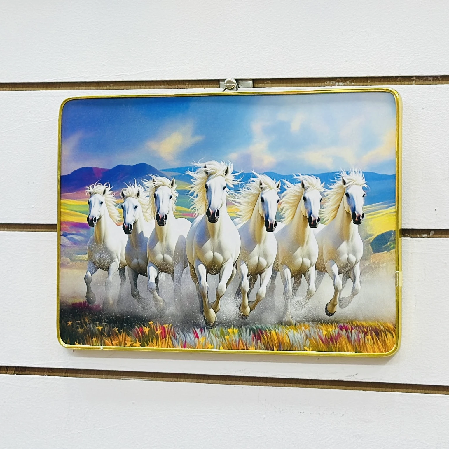 Seven Horses Vastu Painting…… R8HZRX