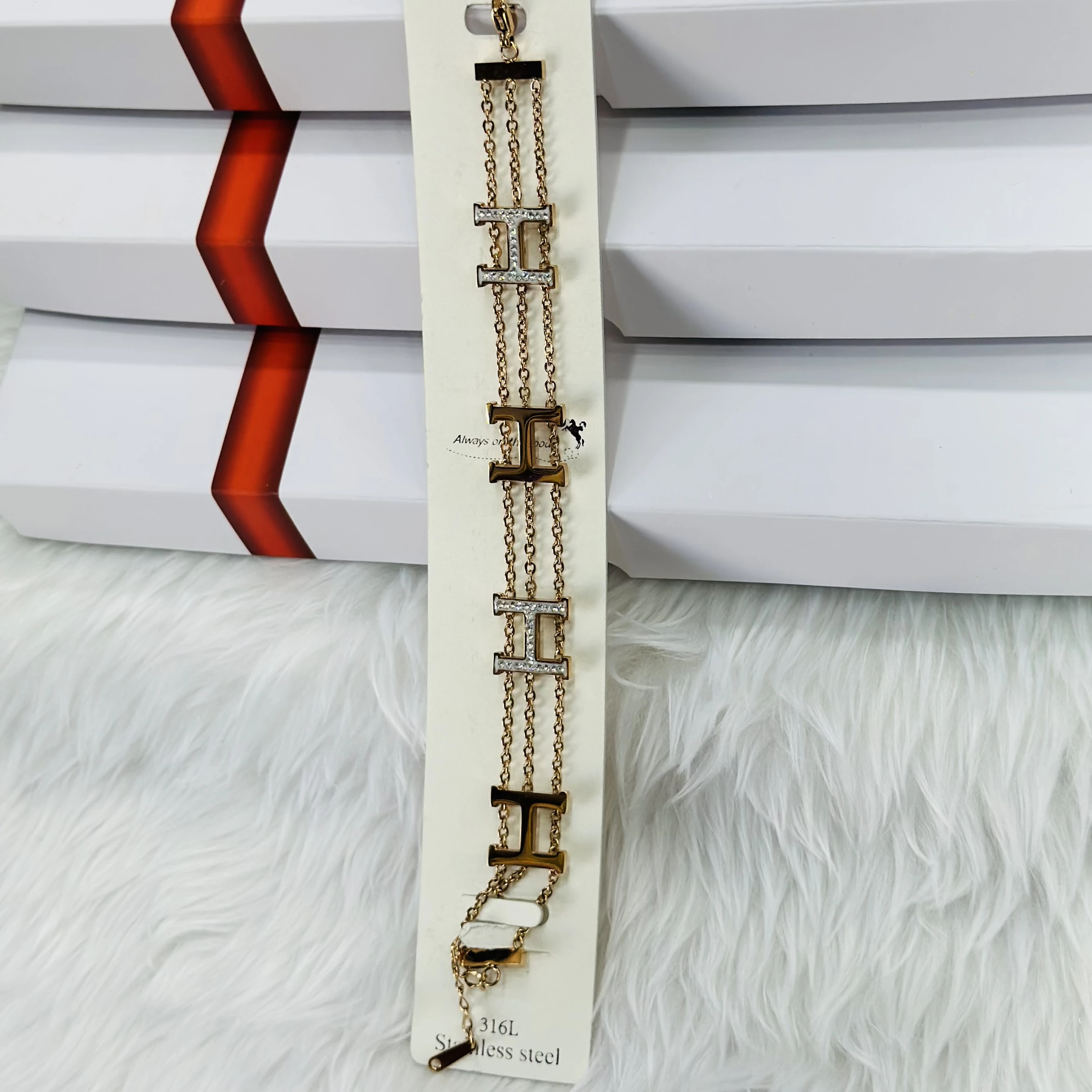 Gold plated Breslet for Girls