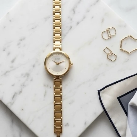 Quartz analoge watch for girls