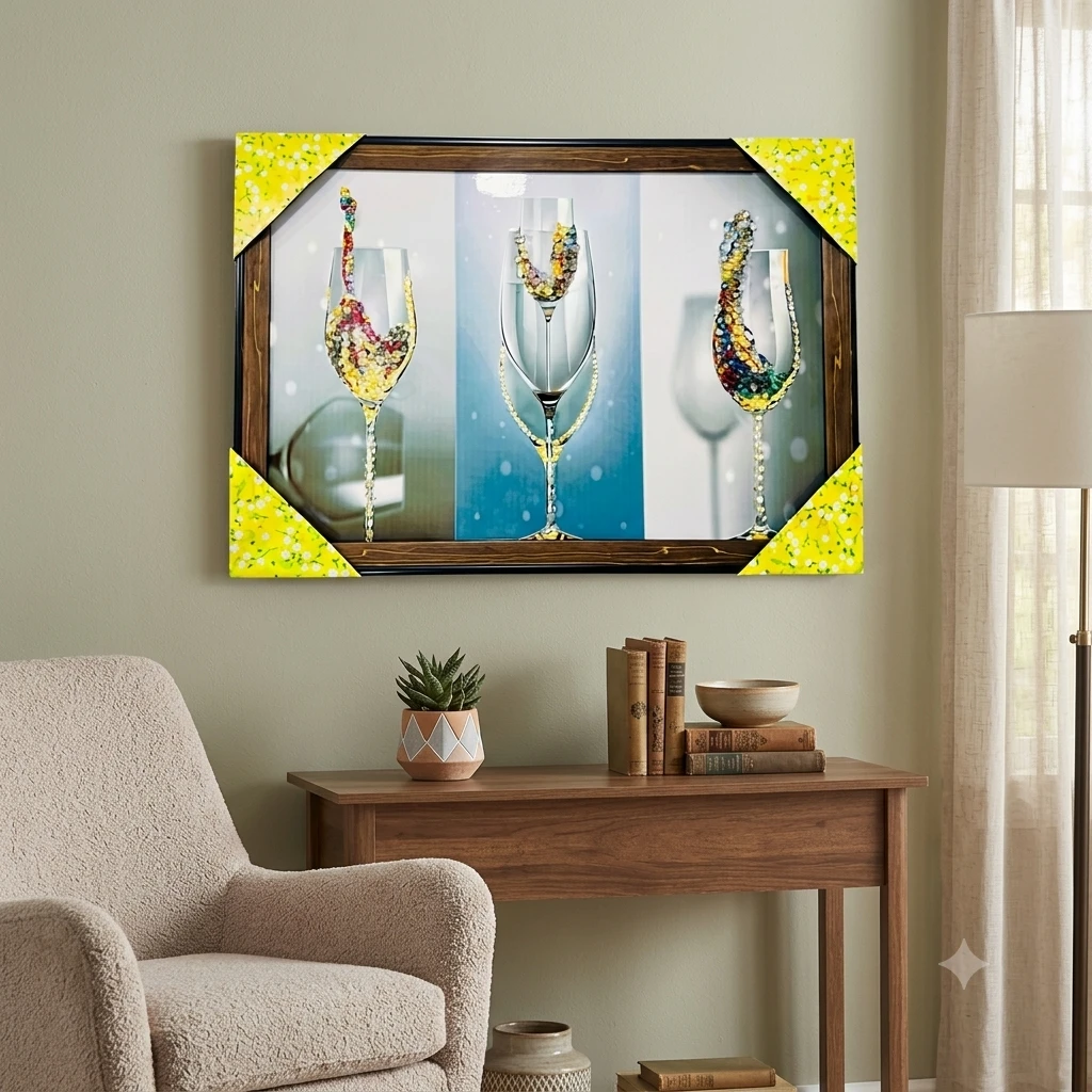 "Giclee " print on canvas. (SKU-GW39VK)