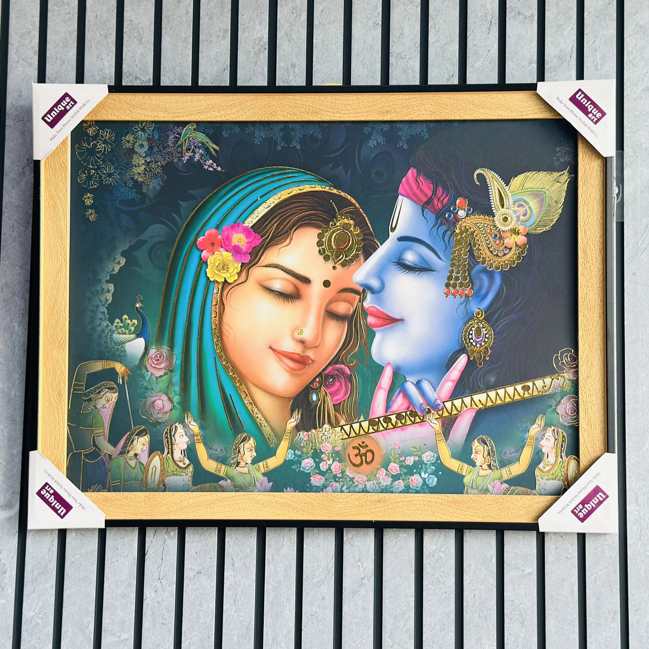 Radha Krishna frame (SKU-BXSQVY)