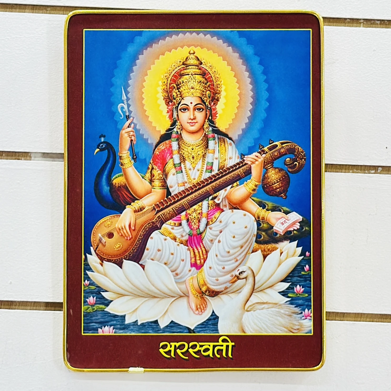 Hindu goddess Saraswati……. IR0N2F