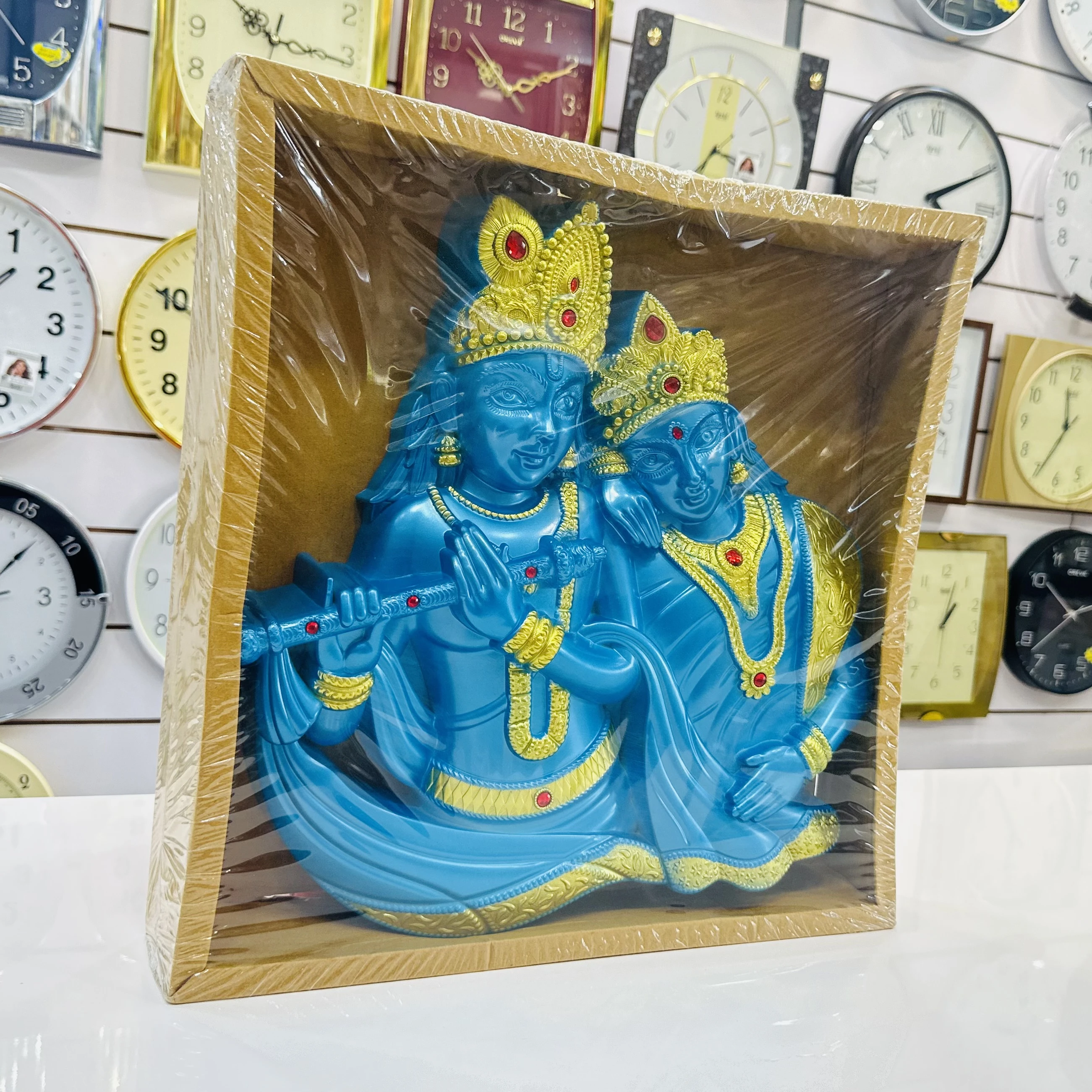 Radha Krishna Idol/Wall Hanging(SKU-WTGBTG)