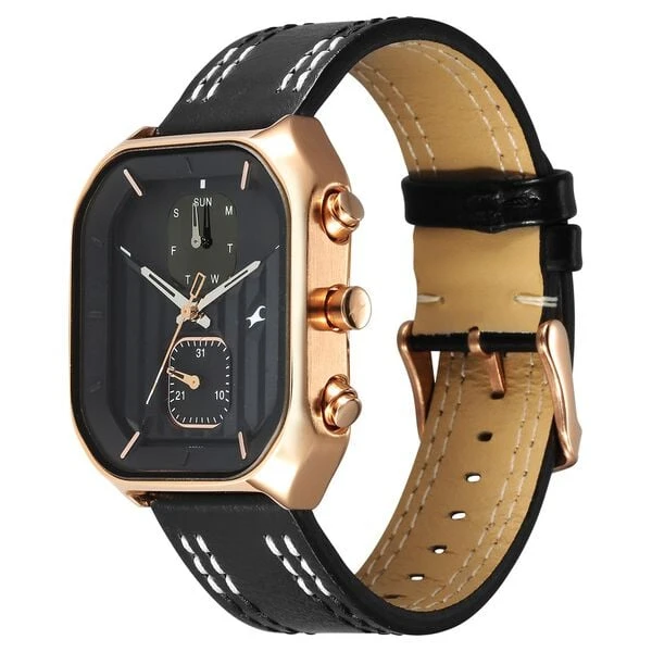 Fastrack Fleek Quartz Multifunction Black Dial watch  Model no…. NU3270WL01