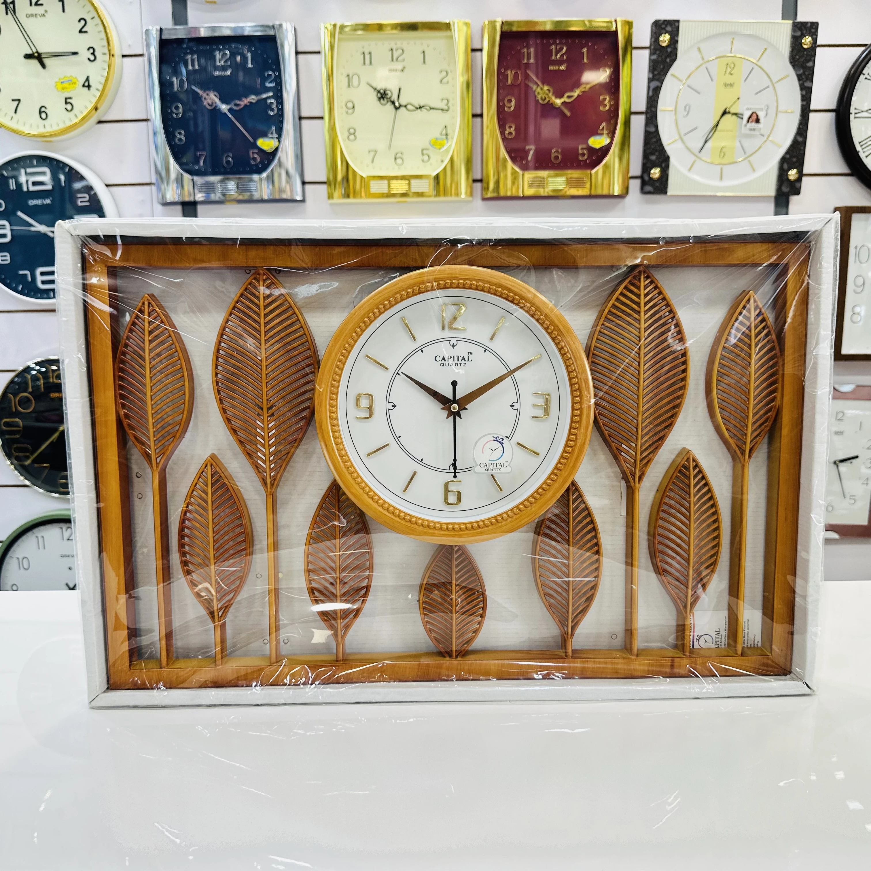 Capital Quartz analog wall clock(SKU-ZRY36X)